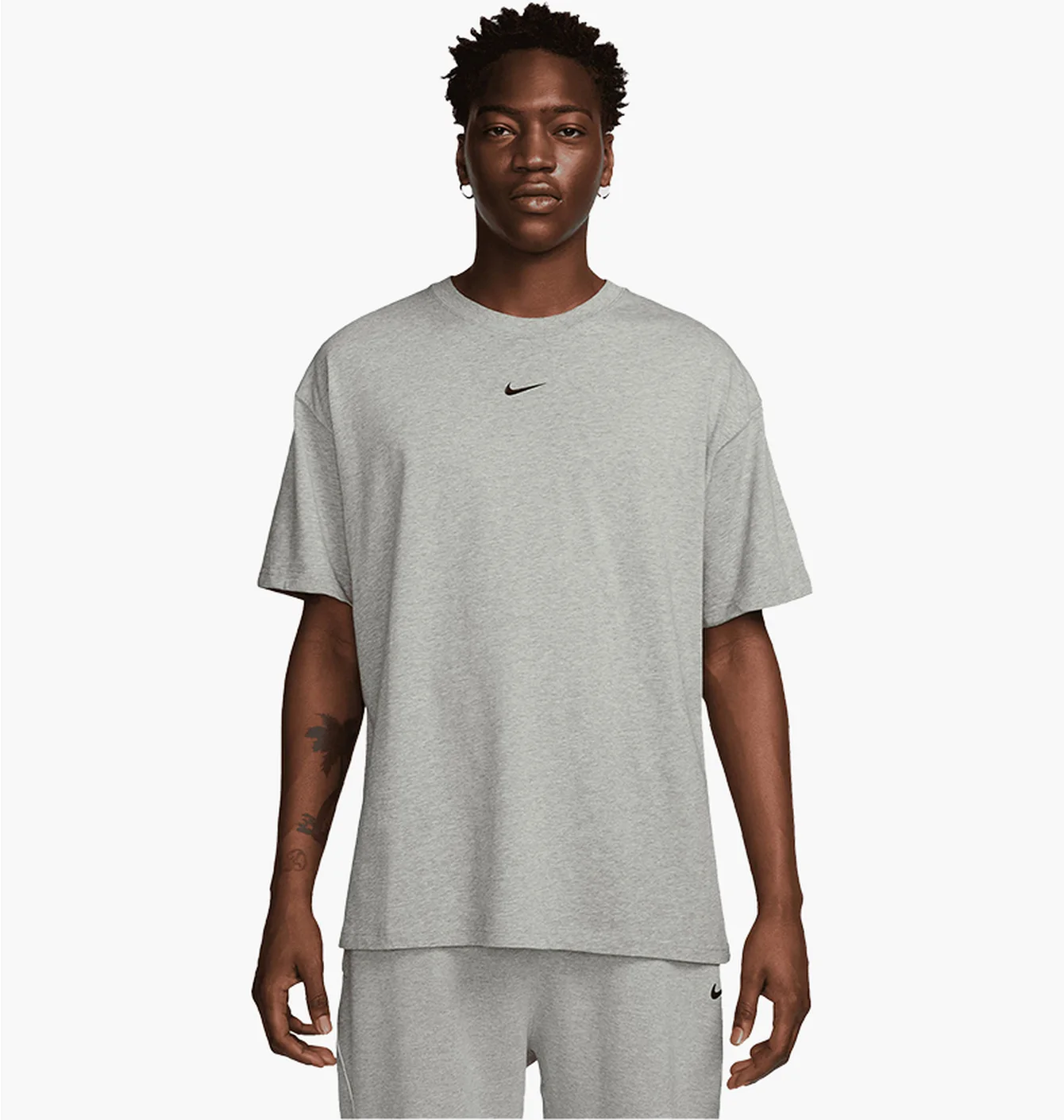 Футболка чоловіча Nike Nocta Short Sleeve Tee Grey FN7663-063
