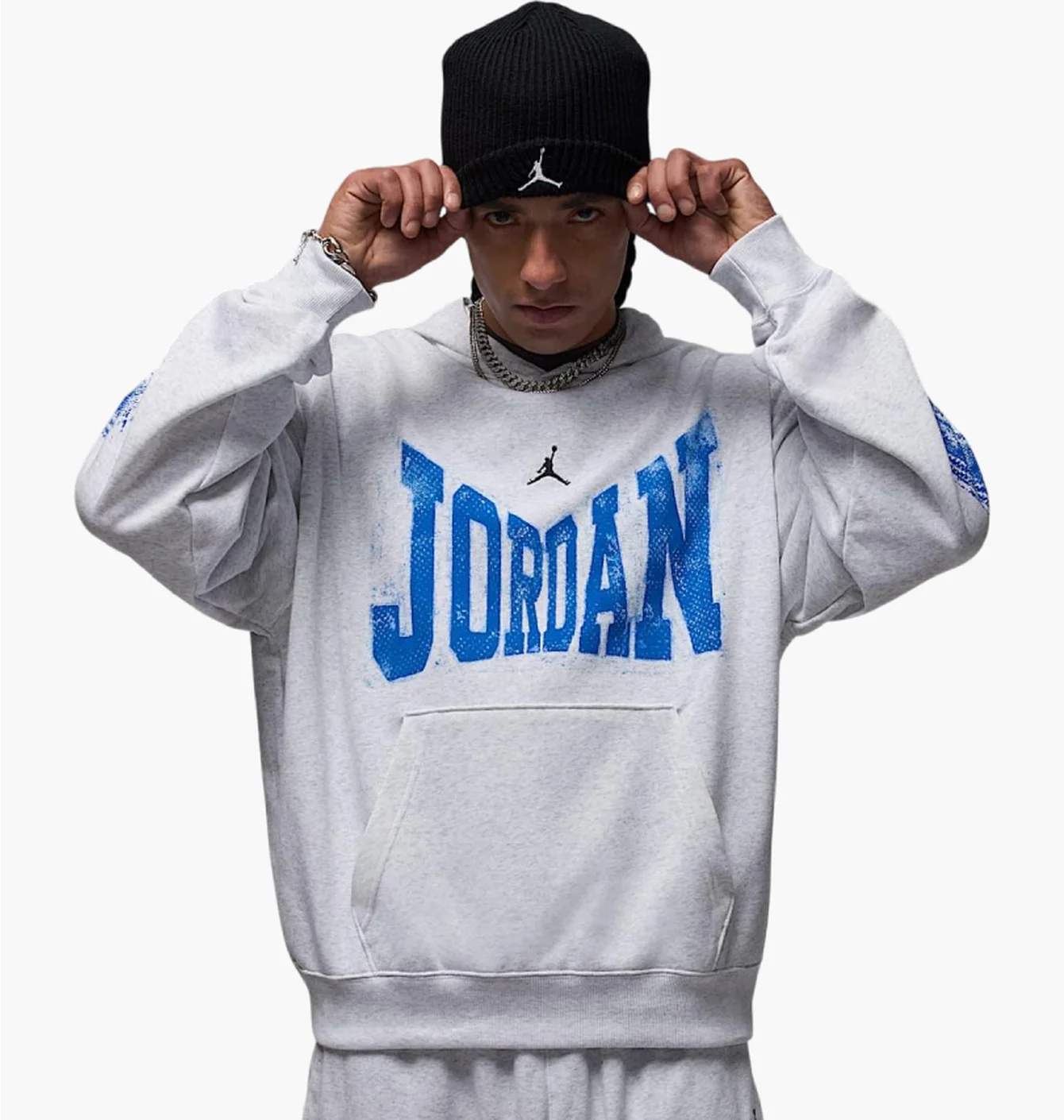 Худі чоловіче Air Jordan Brk Cllgte Grey HV0093-051