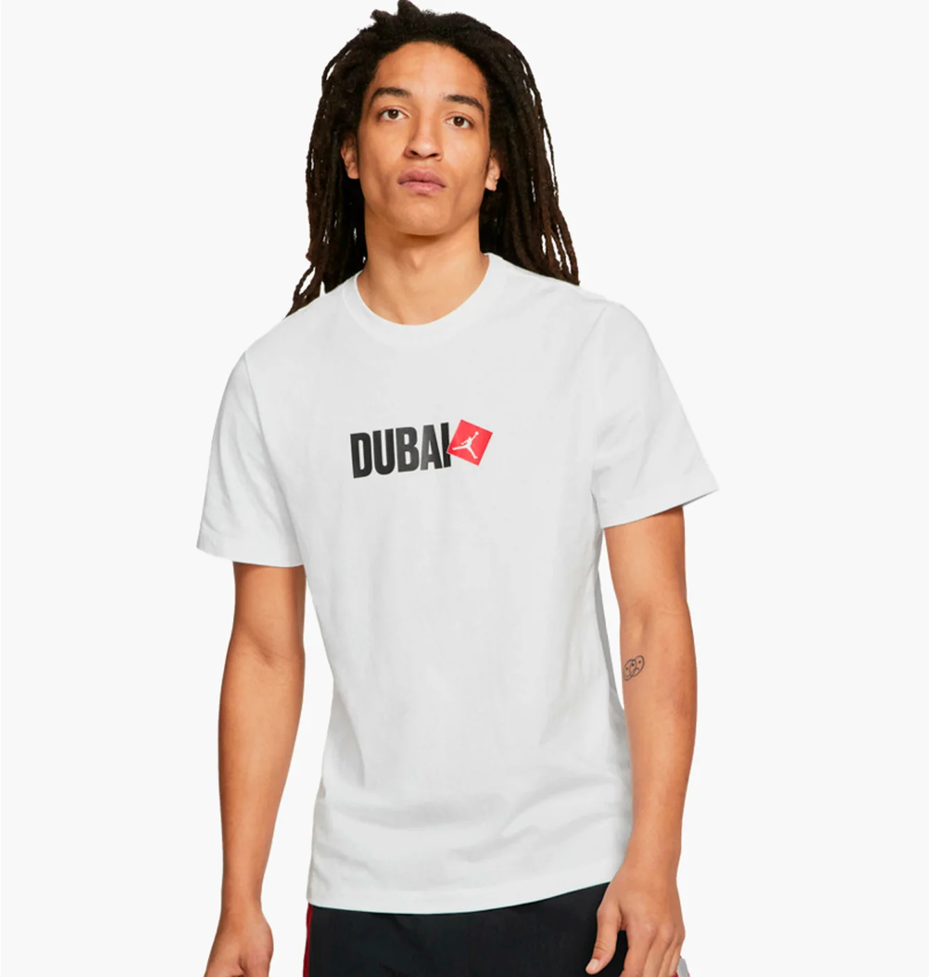 Футболка чоловіча Air Jordan Dubai City T-Shirt White DD8033-100