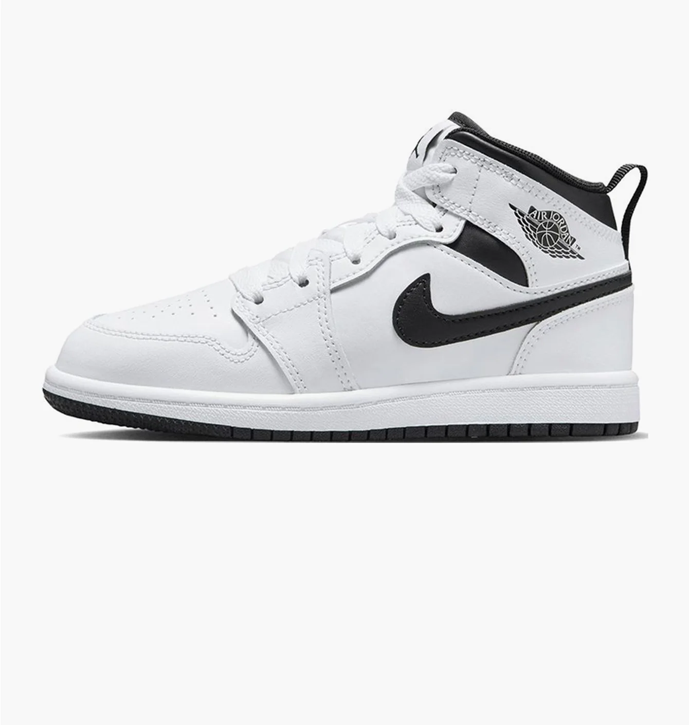 Кросівки дитячі Air Jordan 1 Mid White DQ8424-132