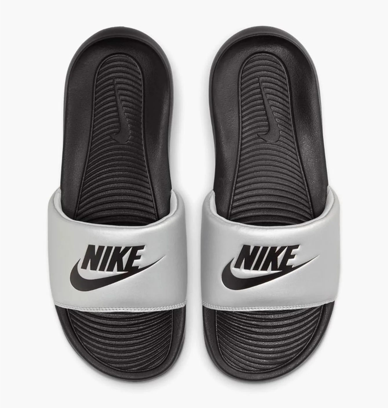 Тапочки жіночі Nike Victori One Black/Grey CN9677-006