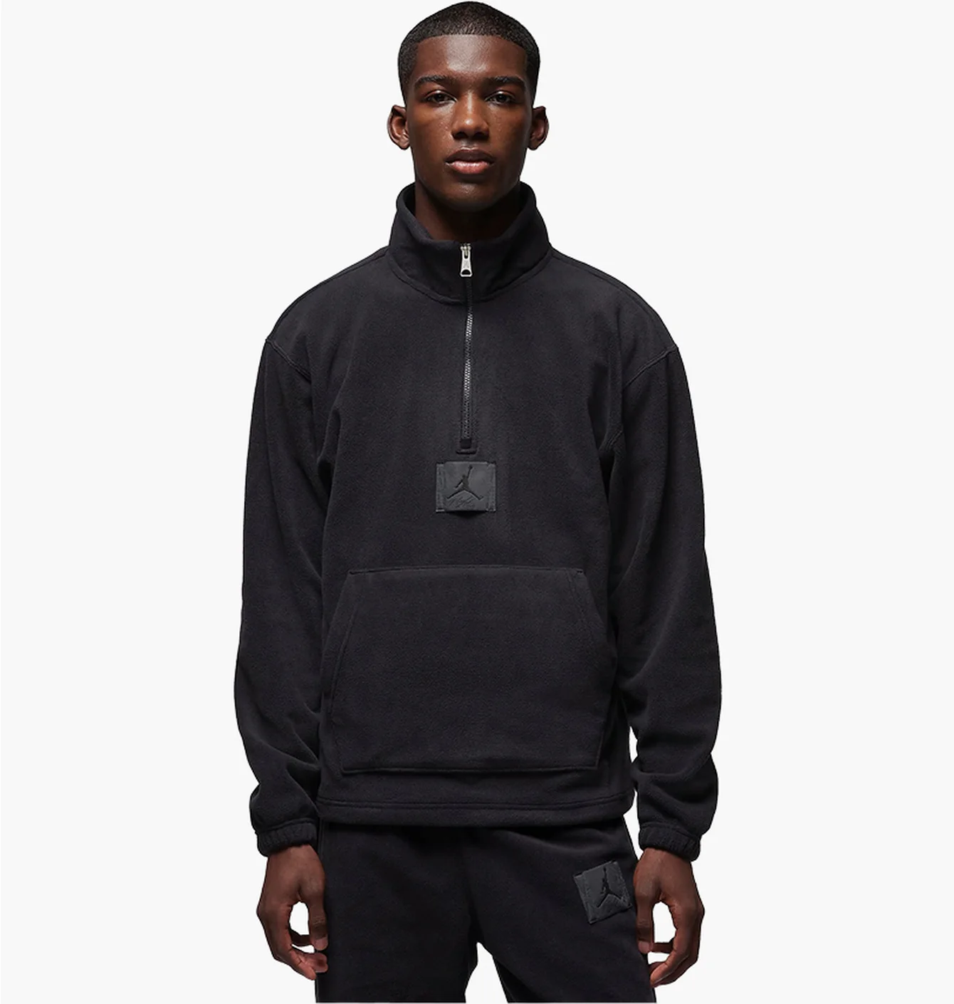 Кофта чоловіча Air Jordan Essentials Winterized Fleece Half-Zip Black FD7863-010