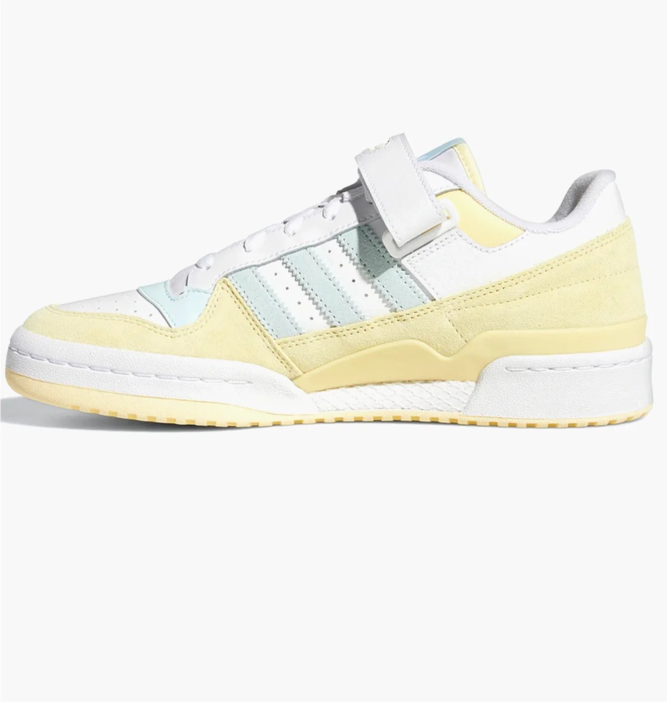 Кросівки чоловічі Adidas Forum Low White/Yellow GX7075