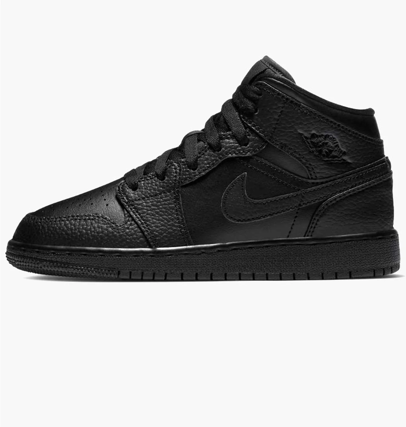 Кросівки дитячі Air Jordan 1 Mid Black 554725-091