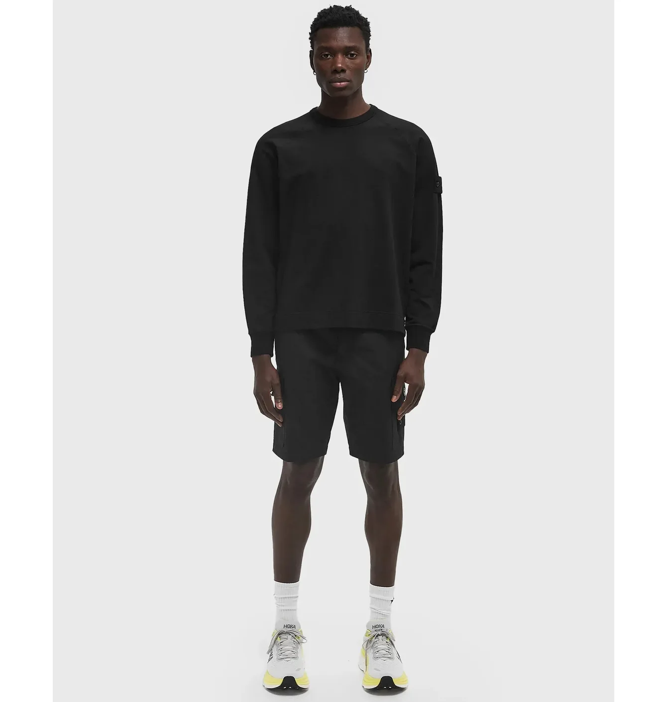 Світшот чоловічий Stone Island Ghost Black K1S156100011S00F3-V0029