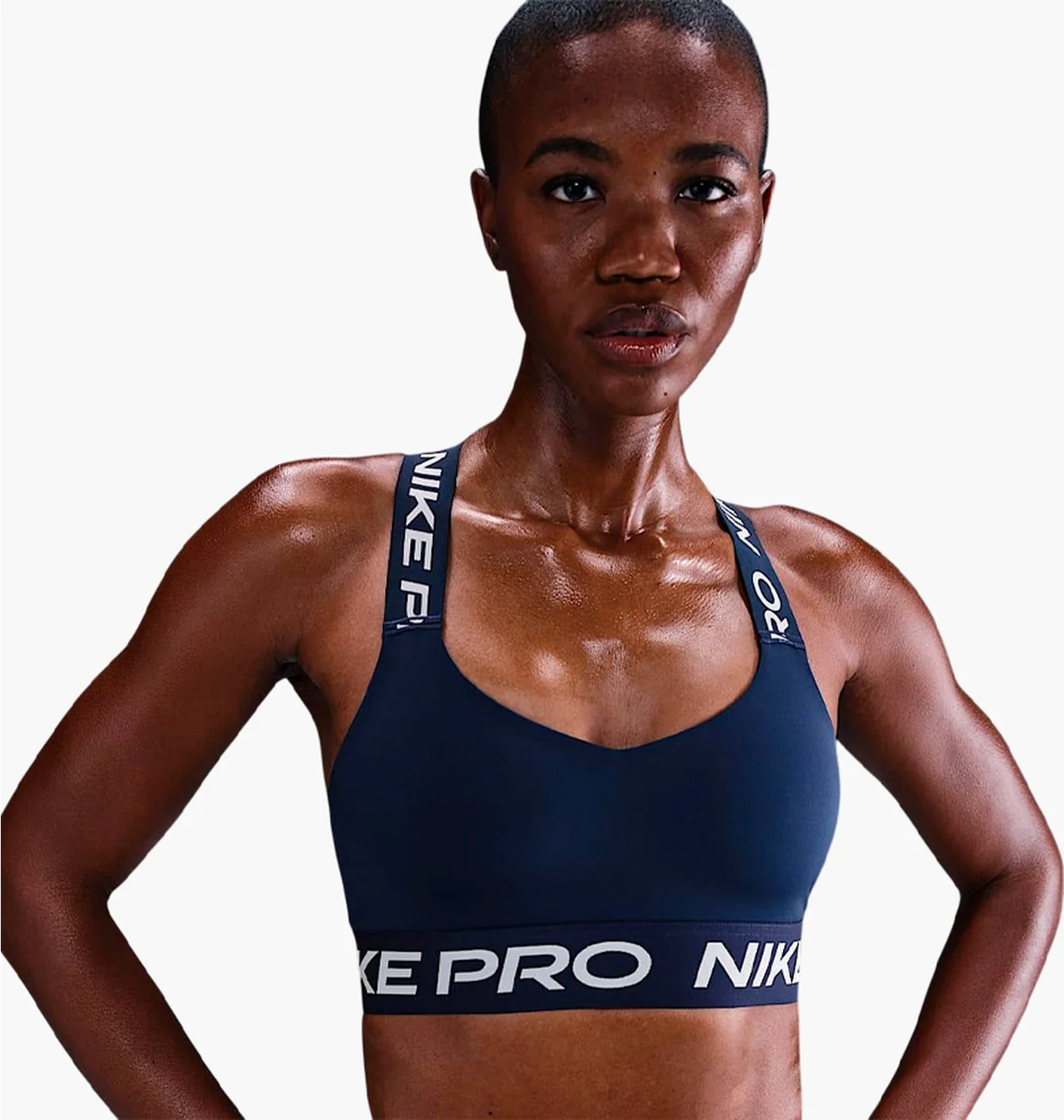 Топ жіночий Nike Pro Light-Support Blue HF5372-410