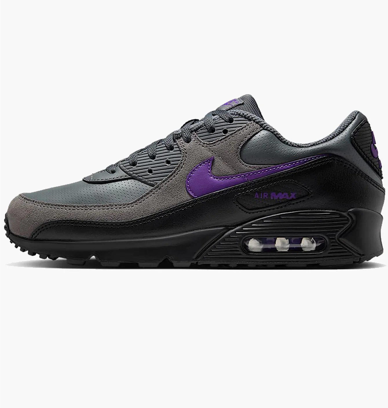 Кросівки чоловічі Nike Air Max 90 Black/Grey IF0670-004
