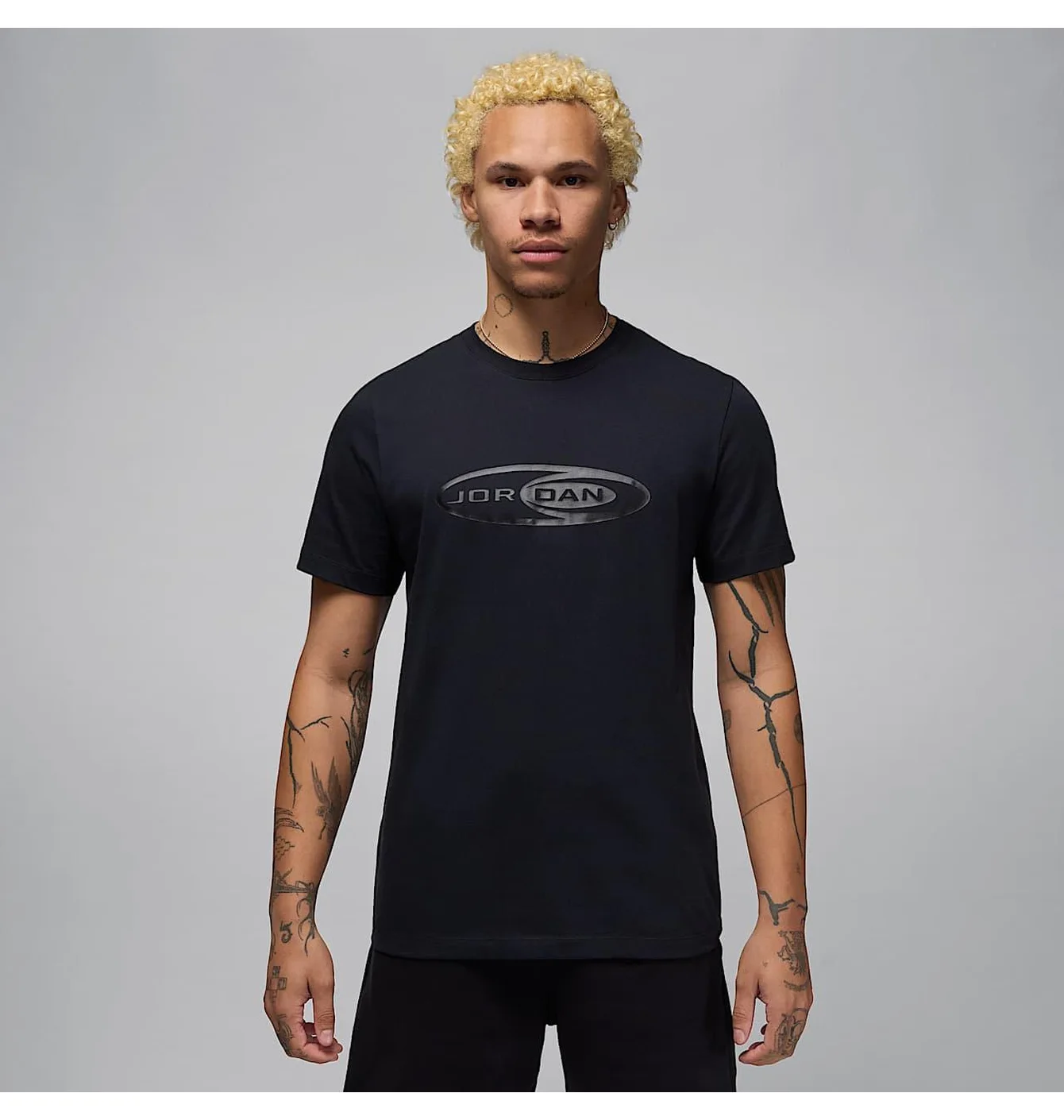 Футболка чоловіча Air Jordan J Flt Ess Wm Ss Crew Black HJ2336-010
