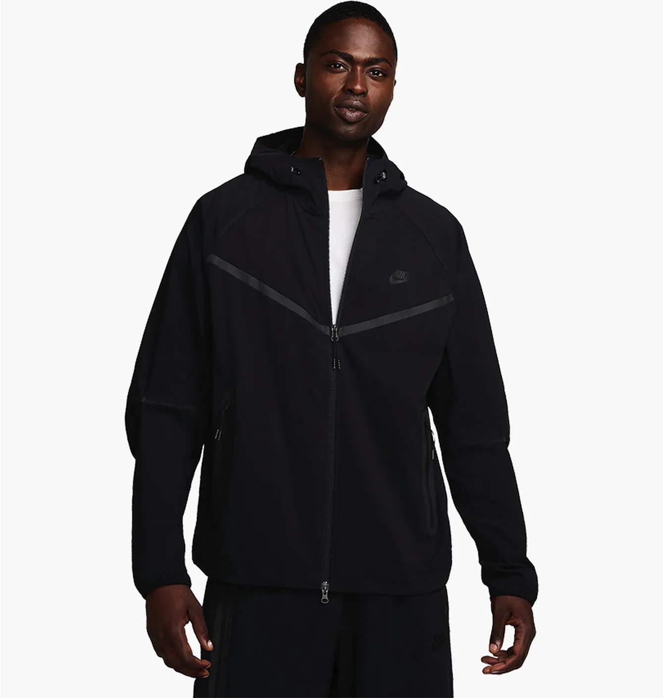 Толстовка чоловіча Nike Techven Jacket Black HM7151-010