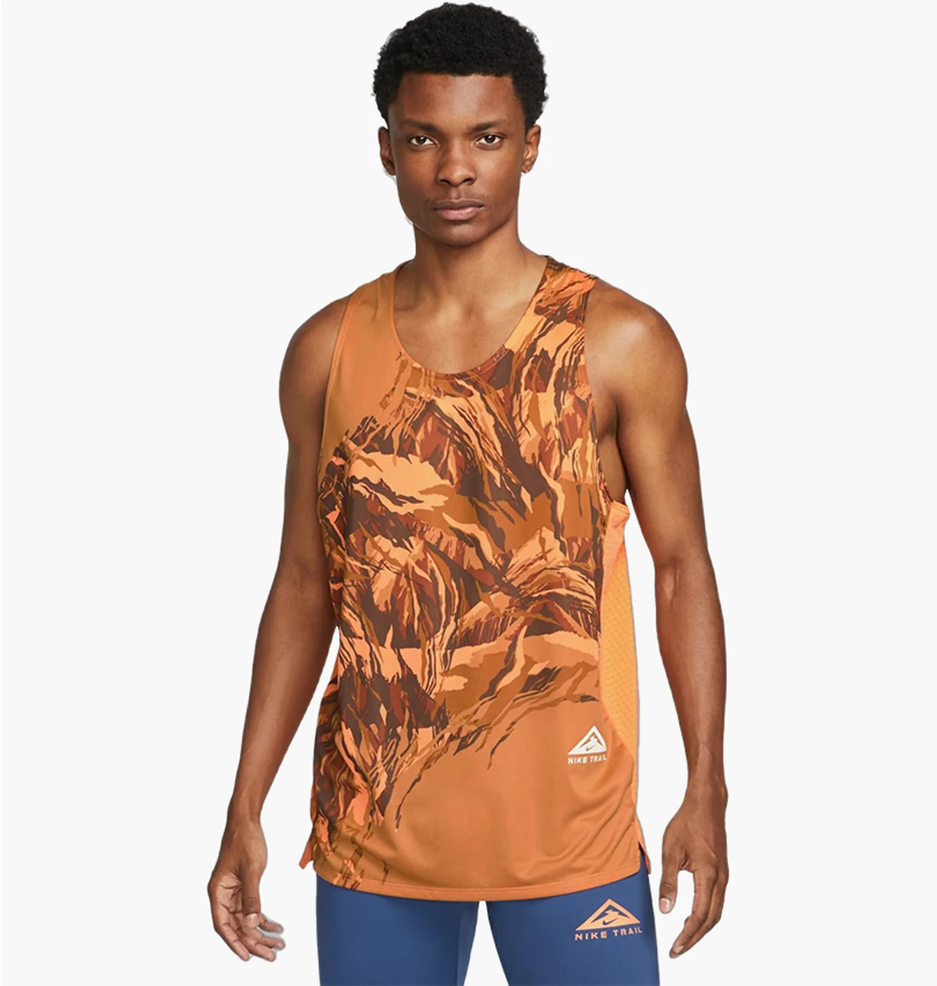 Майка чоловіча Nike Rise 365 Tank Orange DM4781-871