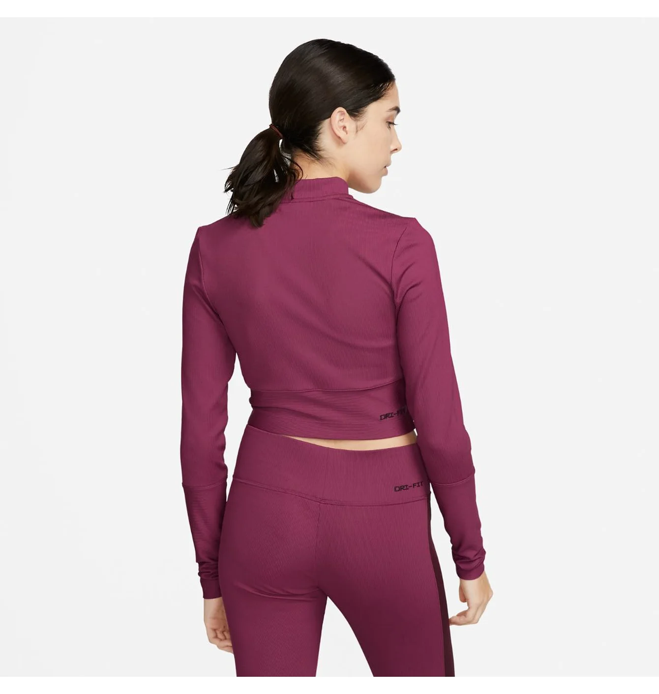 Кофта жіноча Nike W Nsw Top Ls Rib Su Violet Fd4236-653