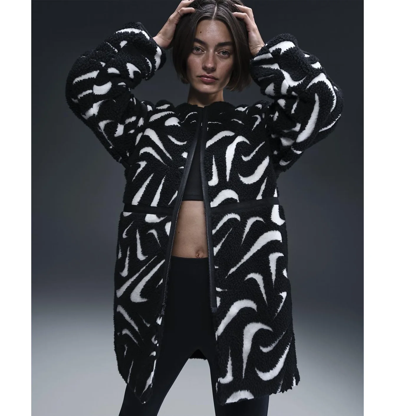 Куртка жіноча Nike Sportswearloose Jacket Black FV8025-010