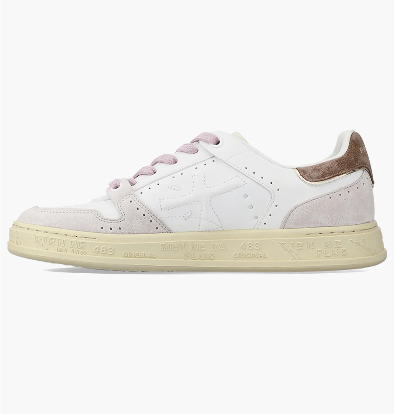 Кросівки жіночі Premiata Quinn Var.7649 White/Beige QUINND-7649