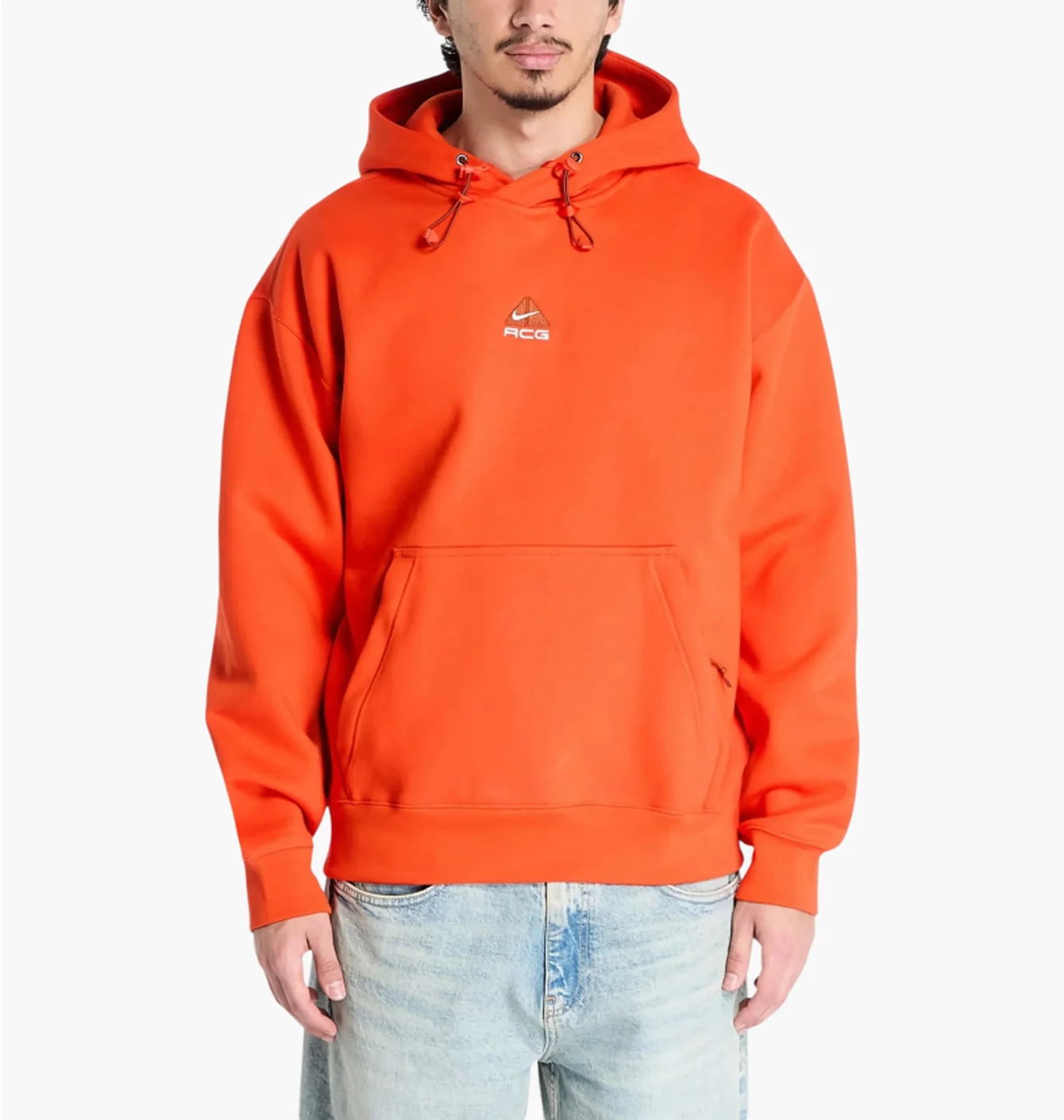 Худі чоловіче Nike Acg Therma-Fit Fleece Orange DH3087-633