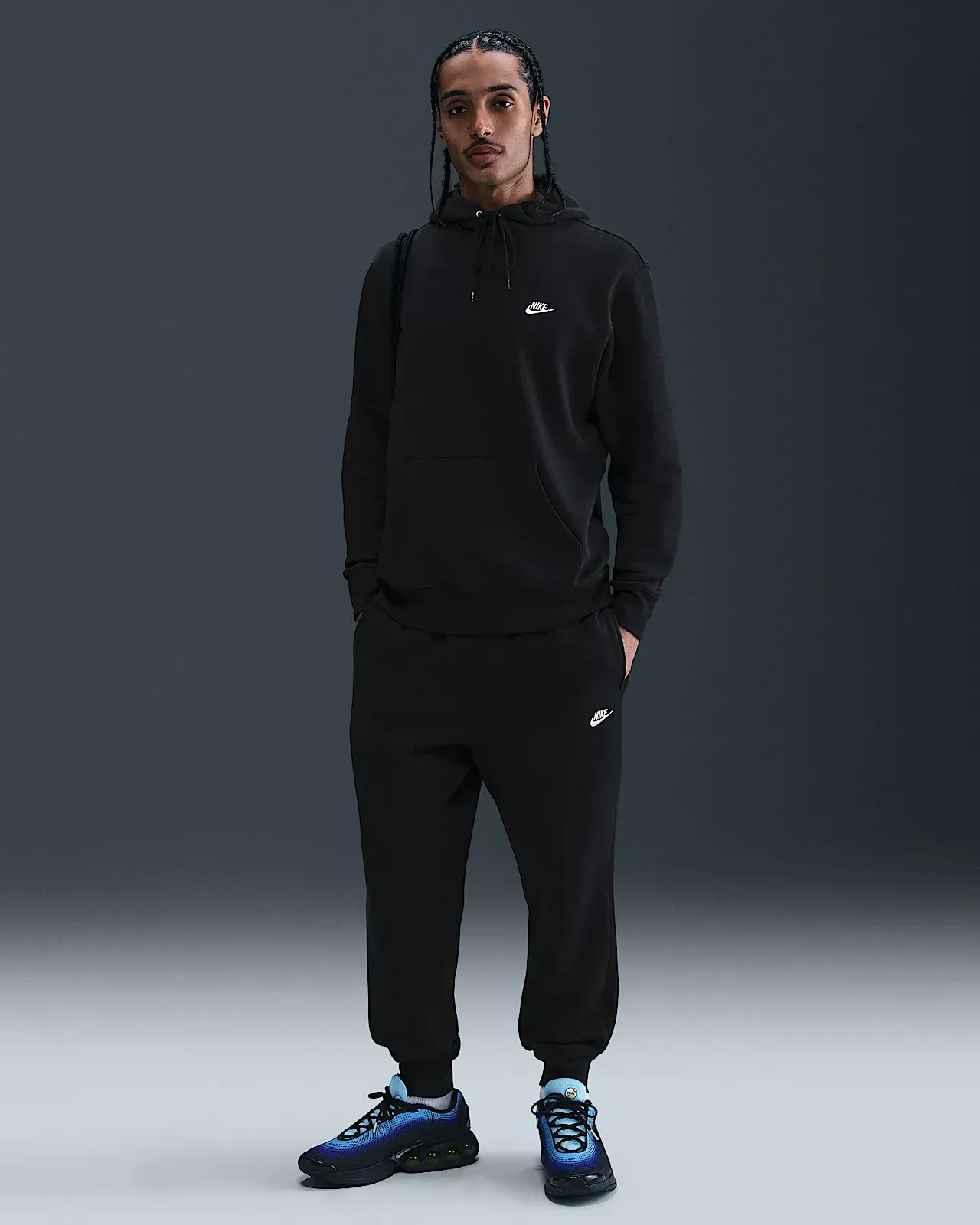 Спортивний костюм чоловічий Nike Club Pants Fleece Blac (FN3859-010_FN3787-010)