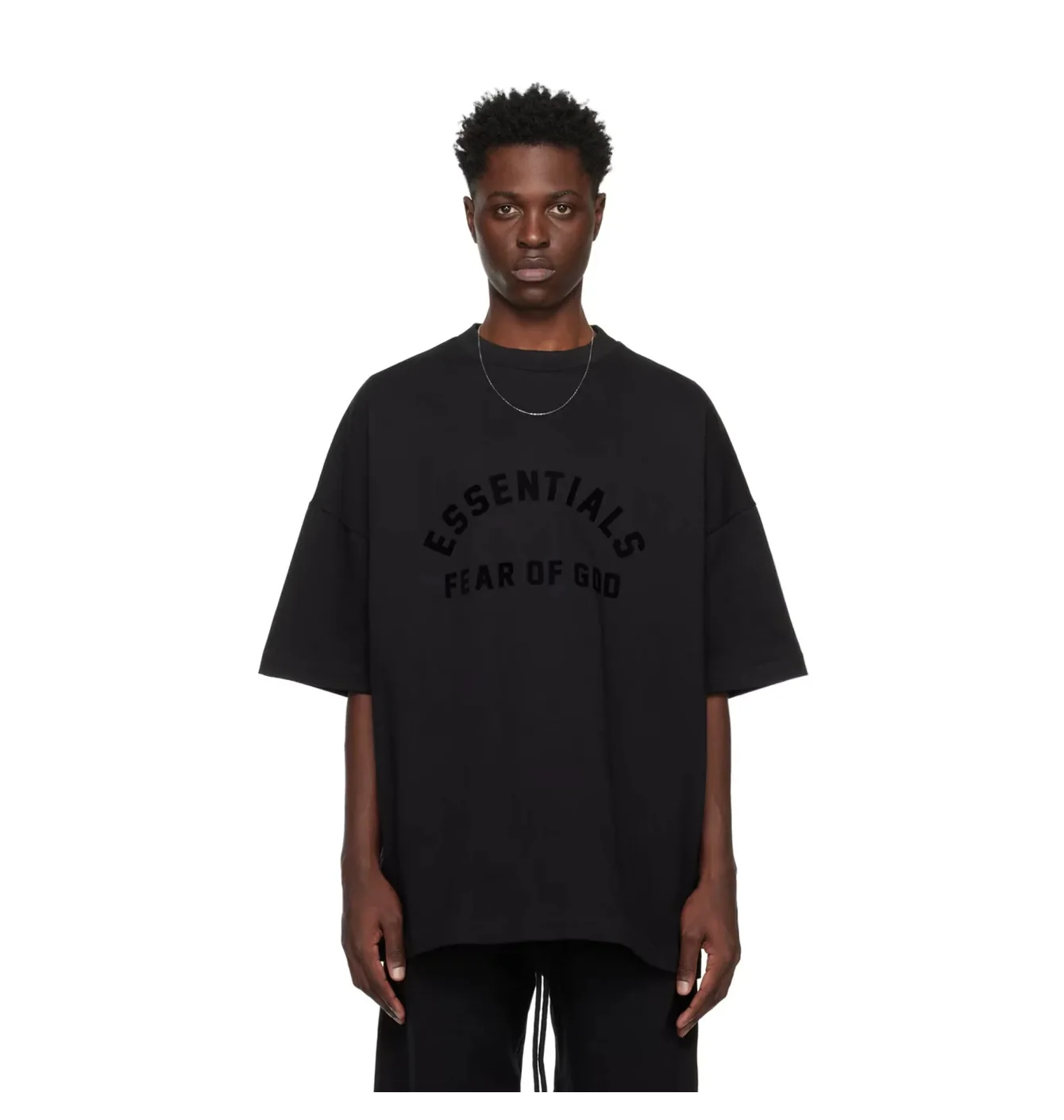 Футболка чоловіча Essentials Essentials Heavy Crewneck Black 125SU242000F