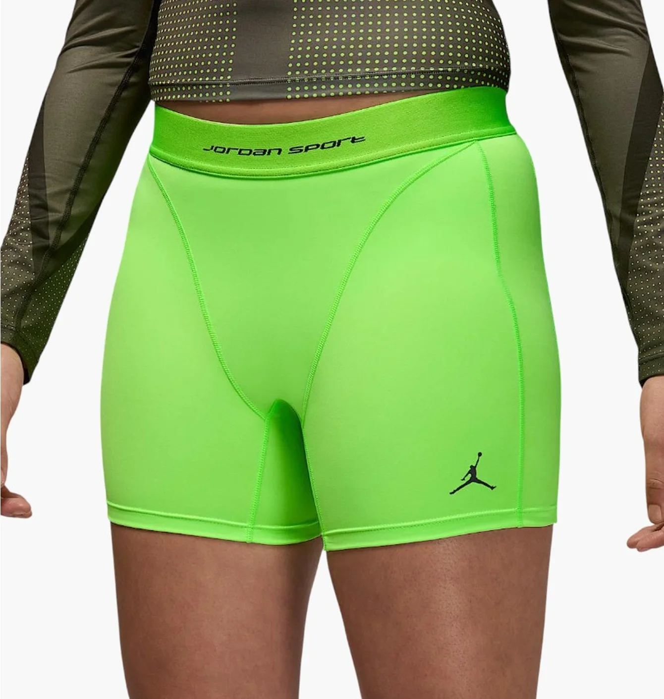 Шорти жіночі Air Jordan Sport Leak Protection Shorts Green HF9483-359