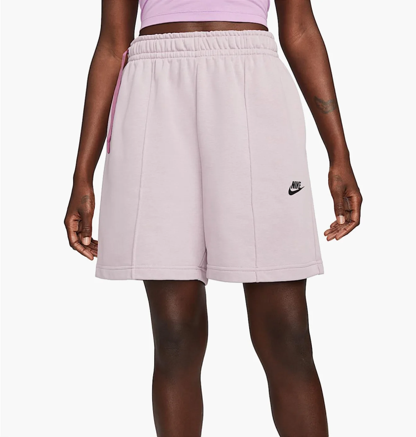 Шорти жіночі Nike High-Rise Fleece Dance Violet DV0334-501