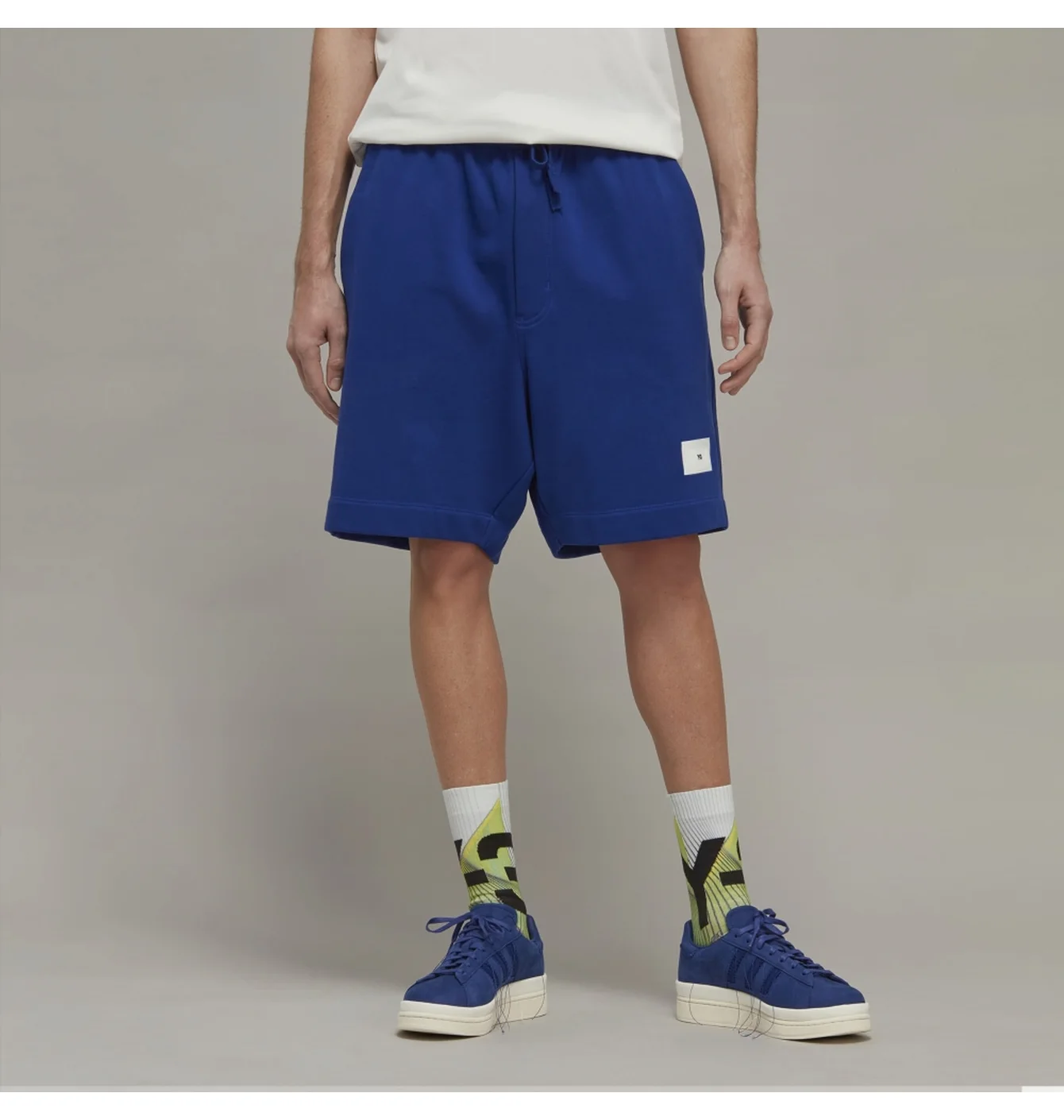Шорти чоловічі Adidas Y-3 Organic Cotton Terry Shorts Blue IB4797