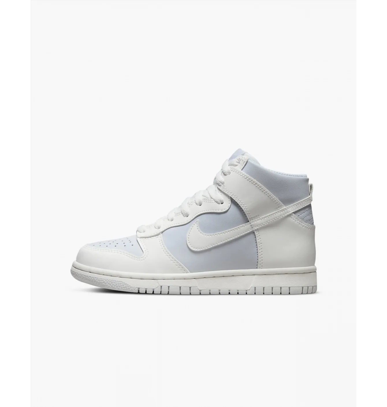Кросівки дитячі Nike Dunk High Summit Pure Platinum Gs White/Grey Db2179-107