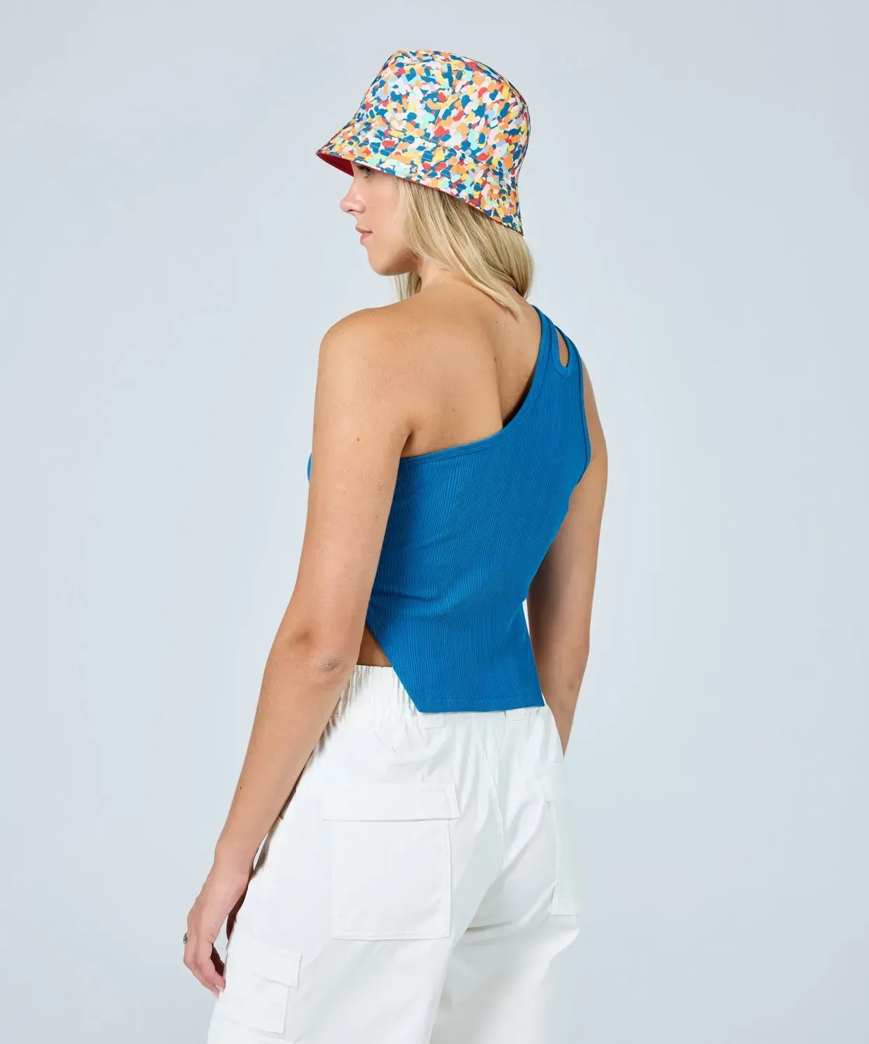 Майка жіноча Jordan Asymmetrical Ribbed Tank Top (FN5798-457)