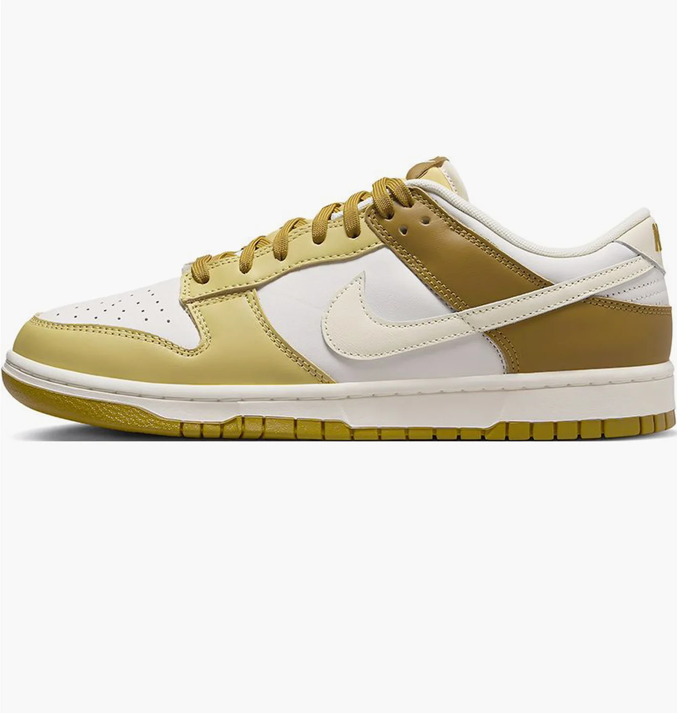 Кросівки чоловічі Nike Dunk Low White/Olive FZ4042-716