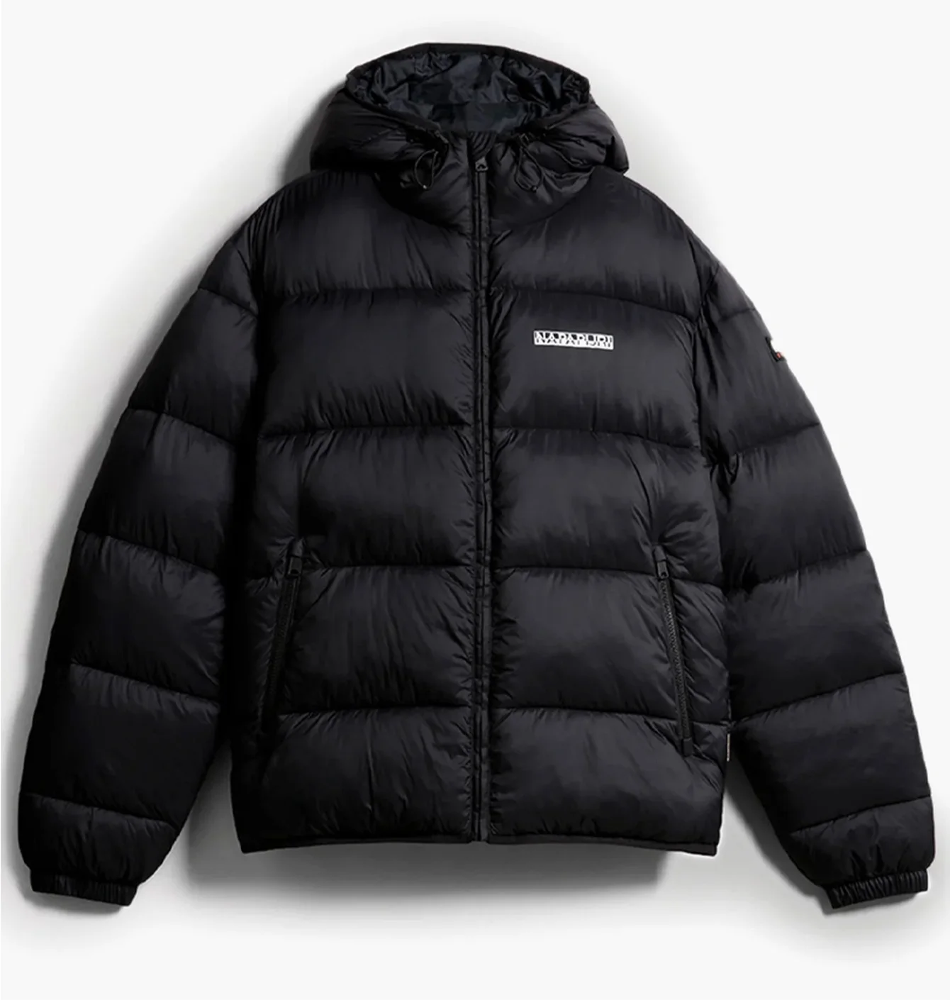 Пуховик чоловічий Napapijri Suomi H 1 Jacket Black NP0A4GJE0411