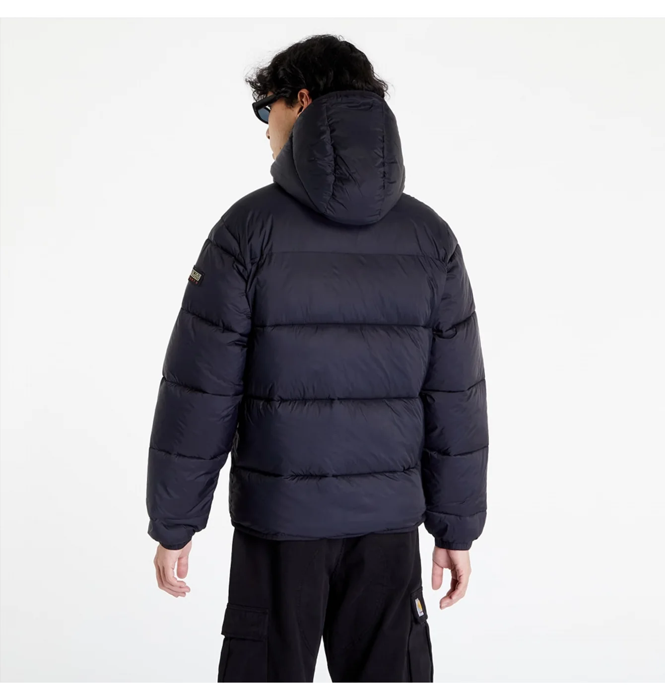 Пуховик чоловічий Napapijri Suomi H 1 Jacket Black NP0A4GJE0411