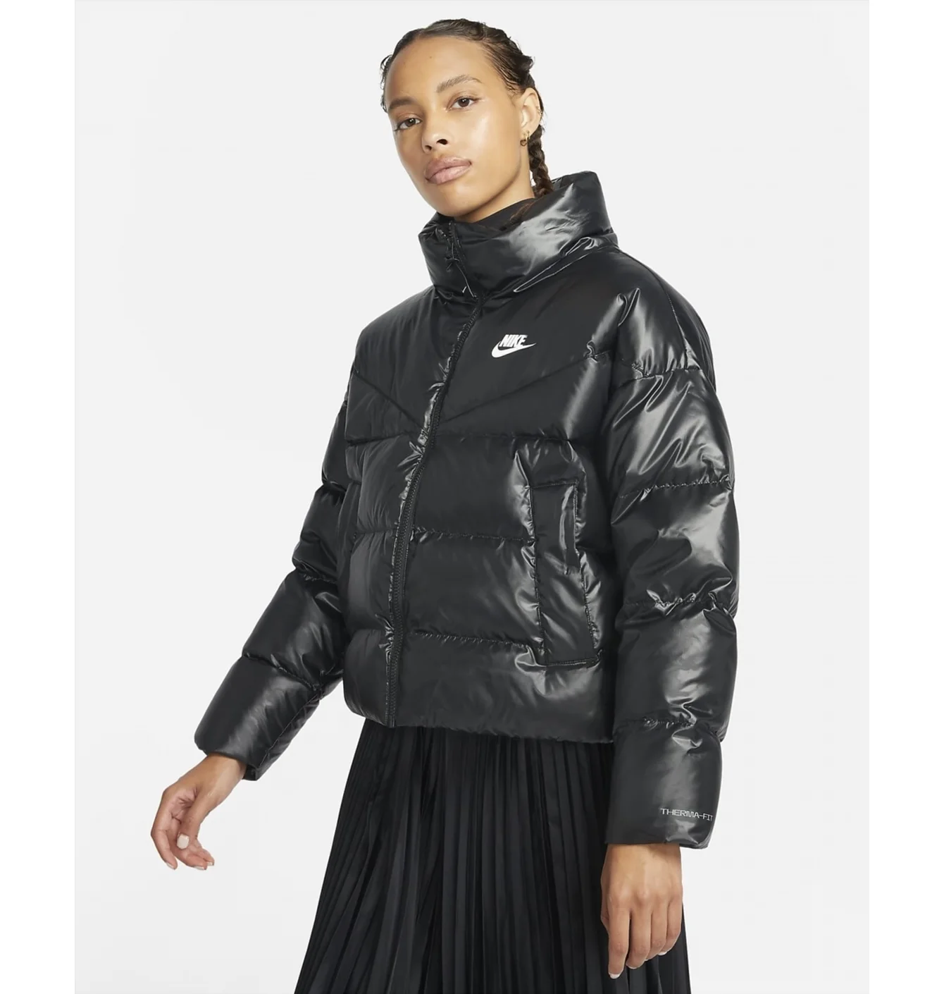 Пуховик жіночий Nike Sportswear Therma-Fit City Series Black DH4079-010