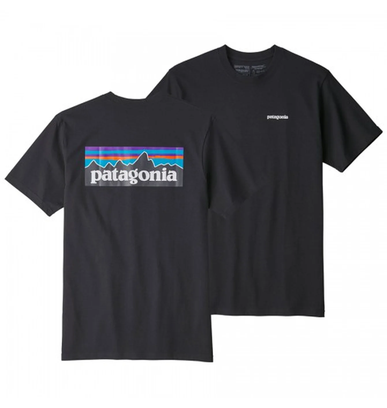 Футболка чоловіча Patagonia Mens P-6 Logo Responsibili Black 38504BLK