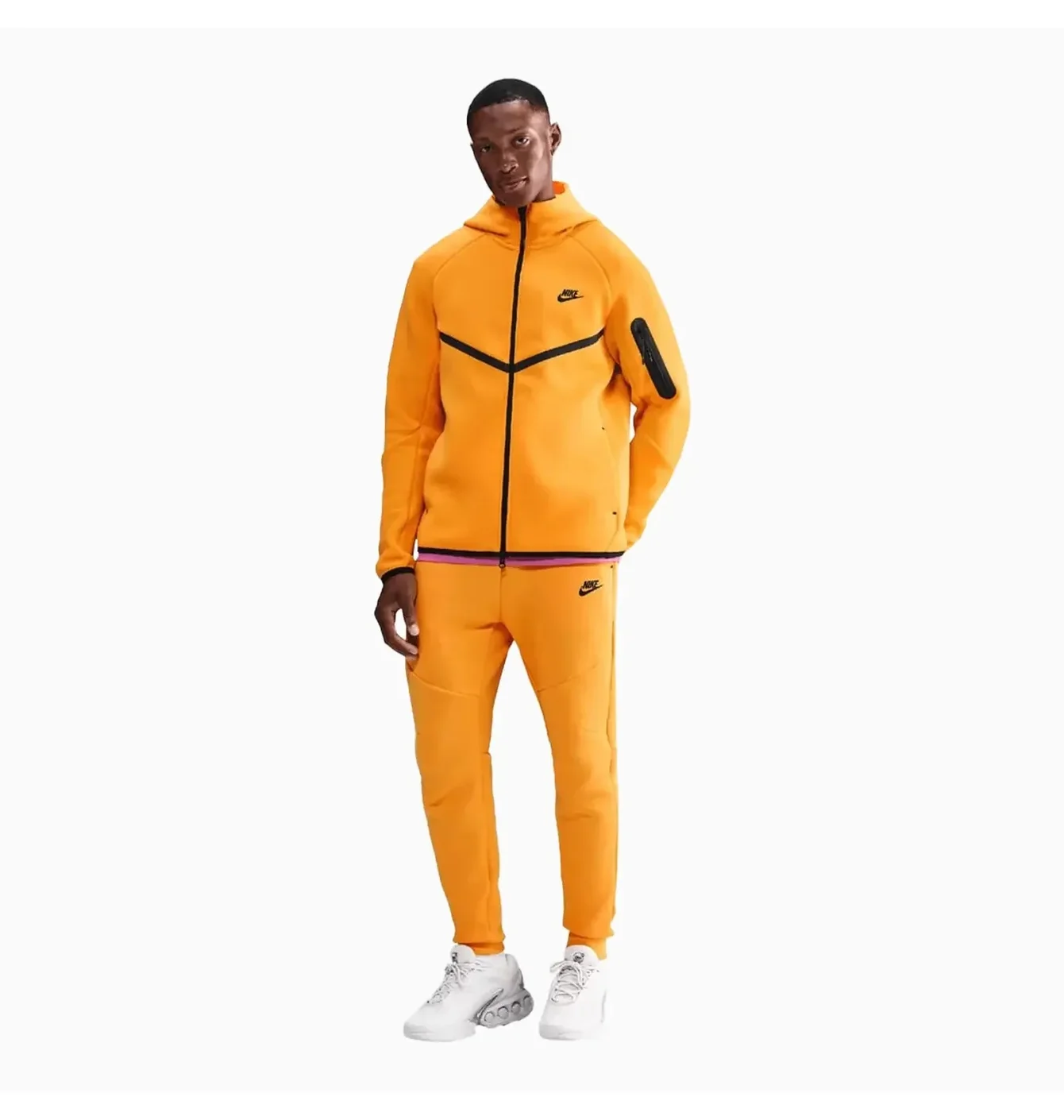 Толстовка чоловіча Nike Tech Fleece Orange II4587-815