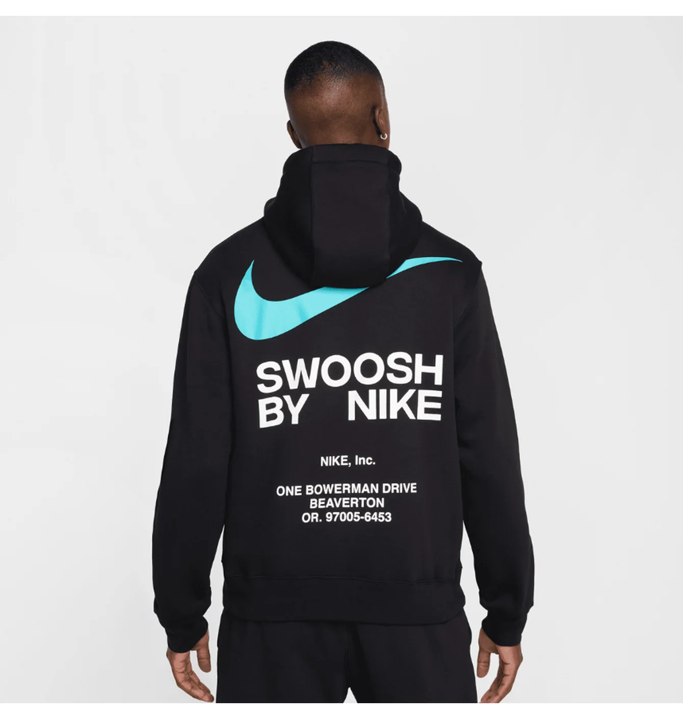 Худі чоловіче Nike Swoosh Nsw Black IB6480-011