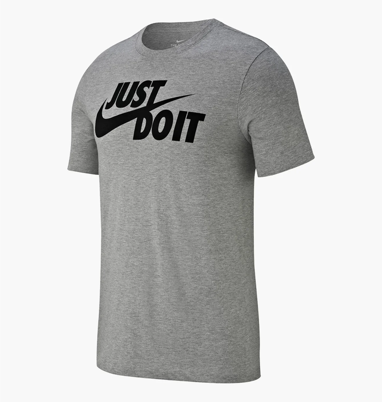 Футболка чоловіча Nike M Nsw Tee Just Do It Swoosh Grey AR5006-063