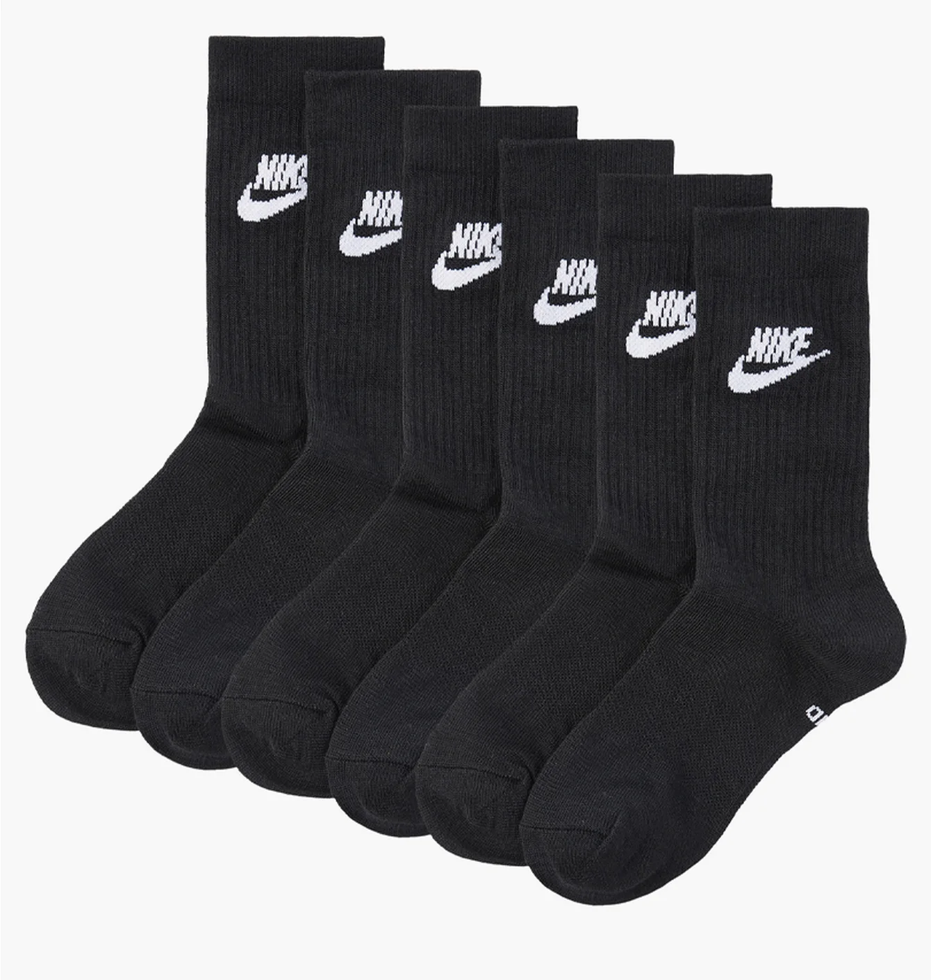 Шкарпетки унісекс Nike Everyday Essential Cr Black (3 пари) Dx5025-010