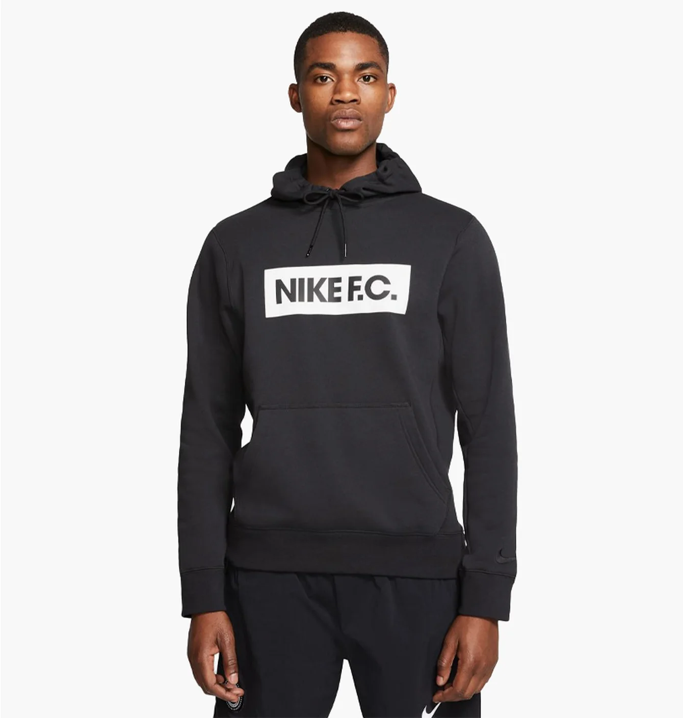 Худі чоловіче Nike M NK FC ESSNTL FLC HOODIE PO Black CT2011-010