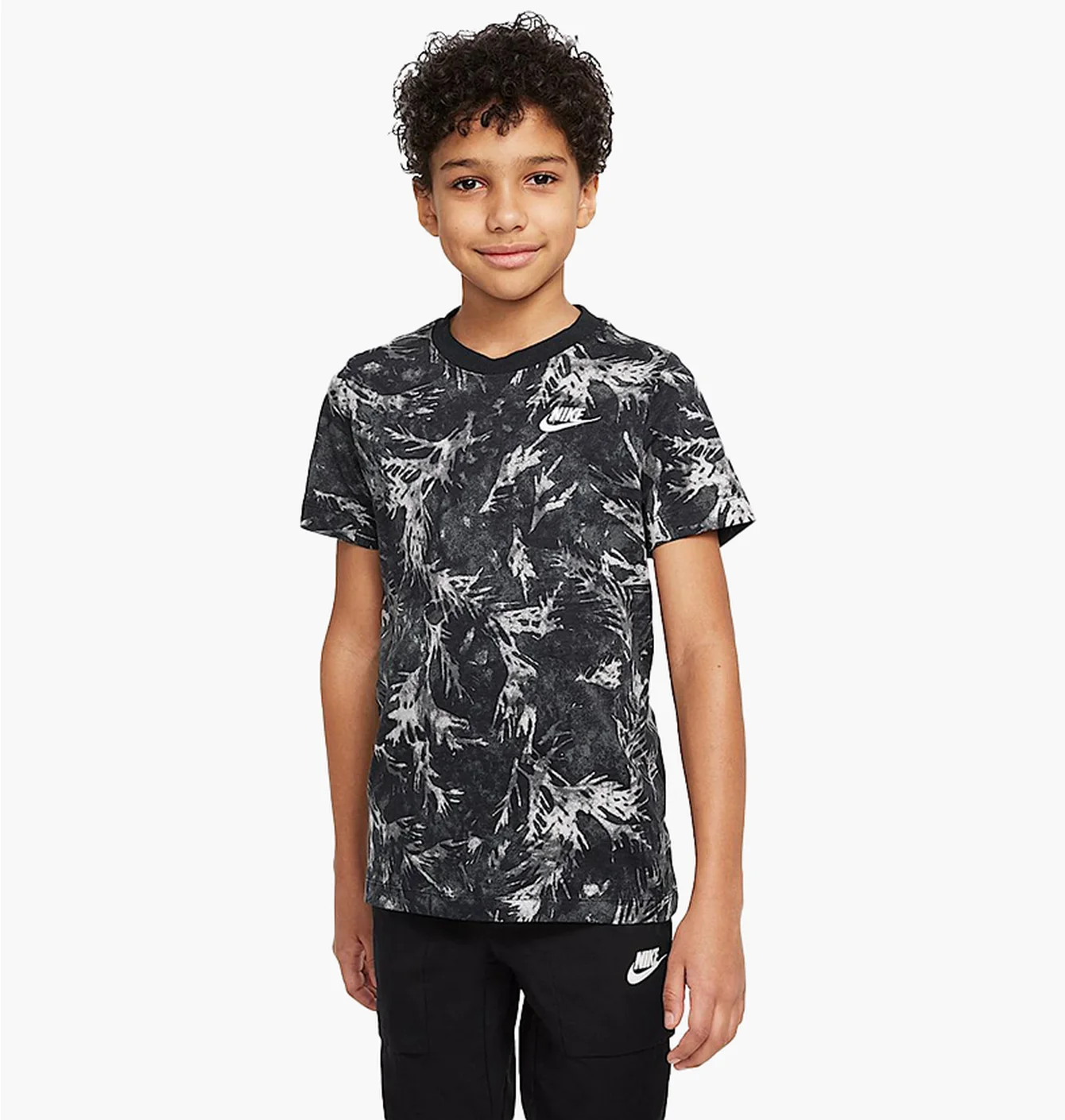 Футболка дитяча Nike T-Shirt Camo/Grey DQ3857-010