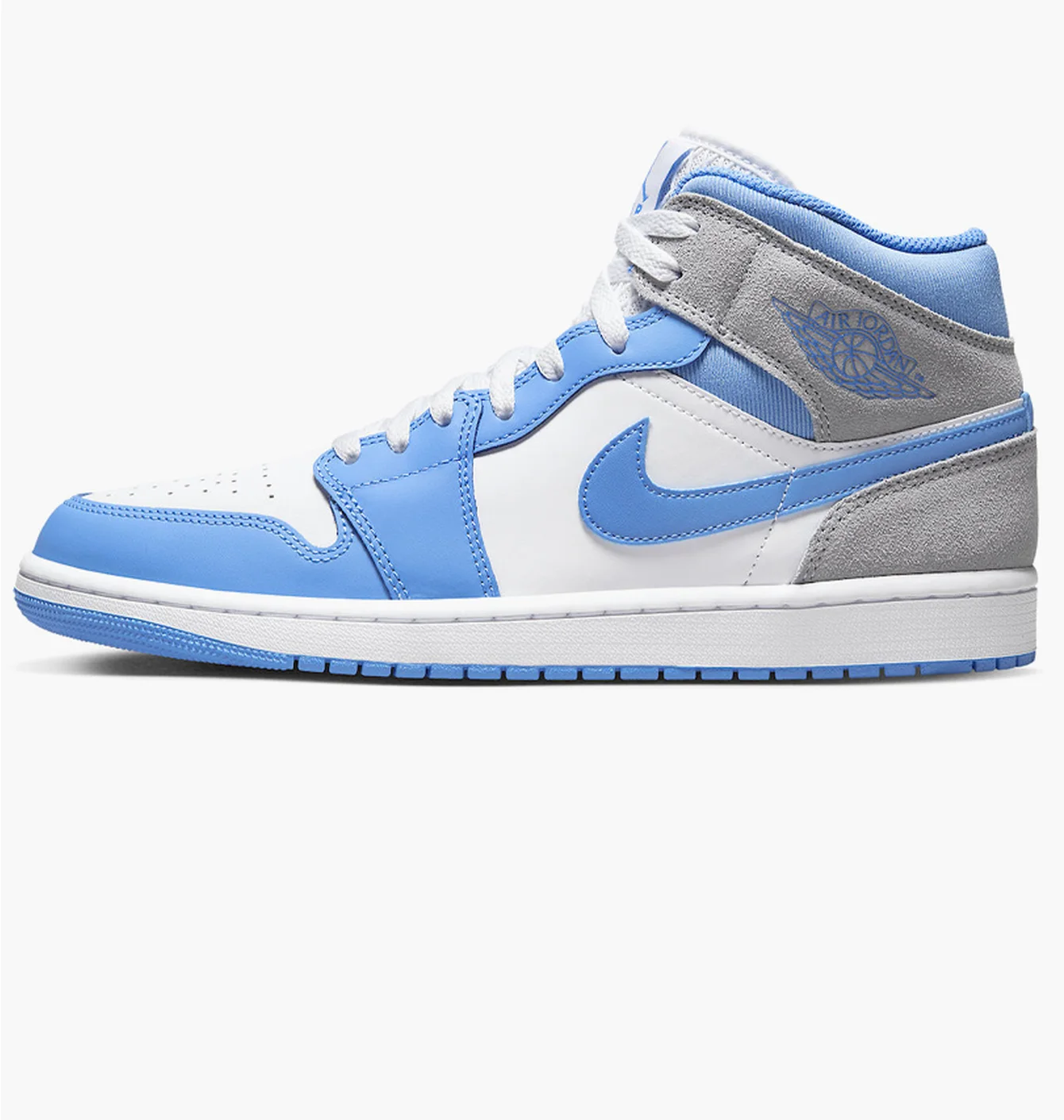 Кросівки чоловічі Nike Jordan 1 Mid Se Grey/Blue Dx9276-100