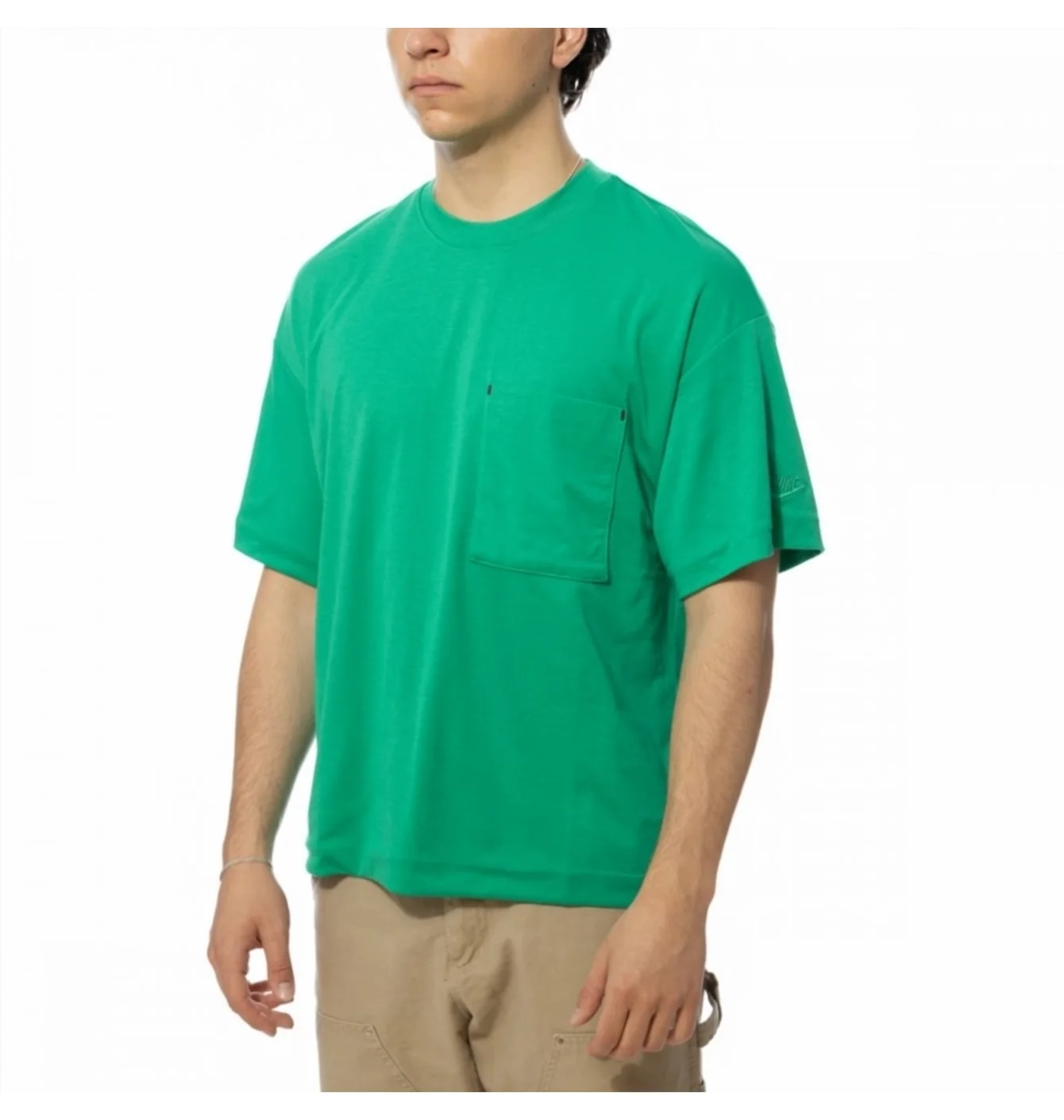 Футболка чоловіча Nike Sportswear Tech Pack Dri-Fit Short-Sleeve Top Green FB7392-324