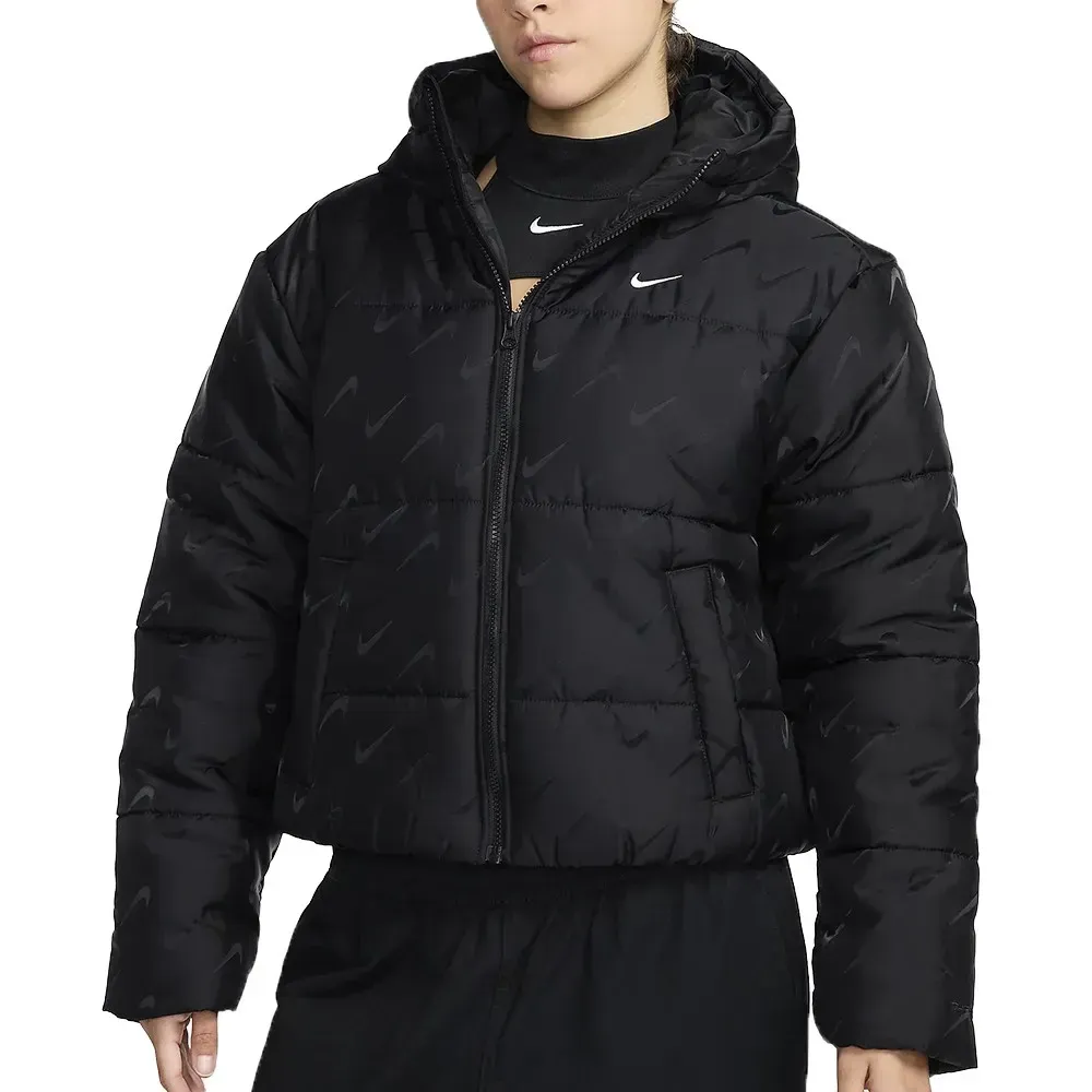 Куртка жіноча Nike W Nsw Tf Snfl Nk Clsc Pfr Aop (FV7541-010)