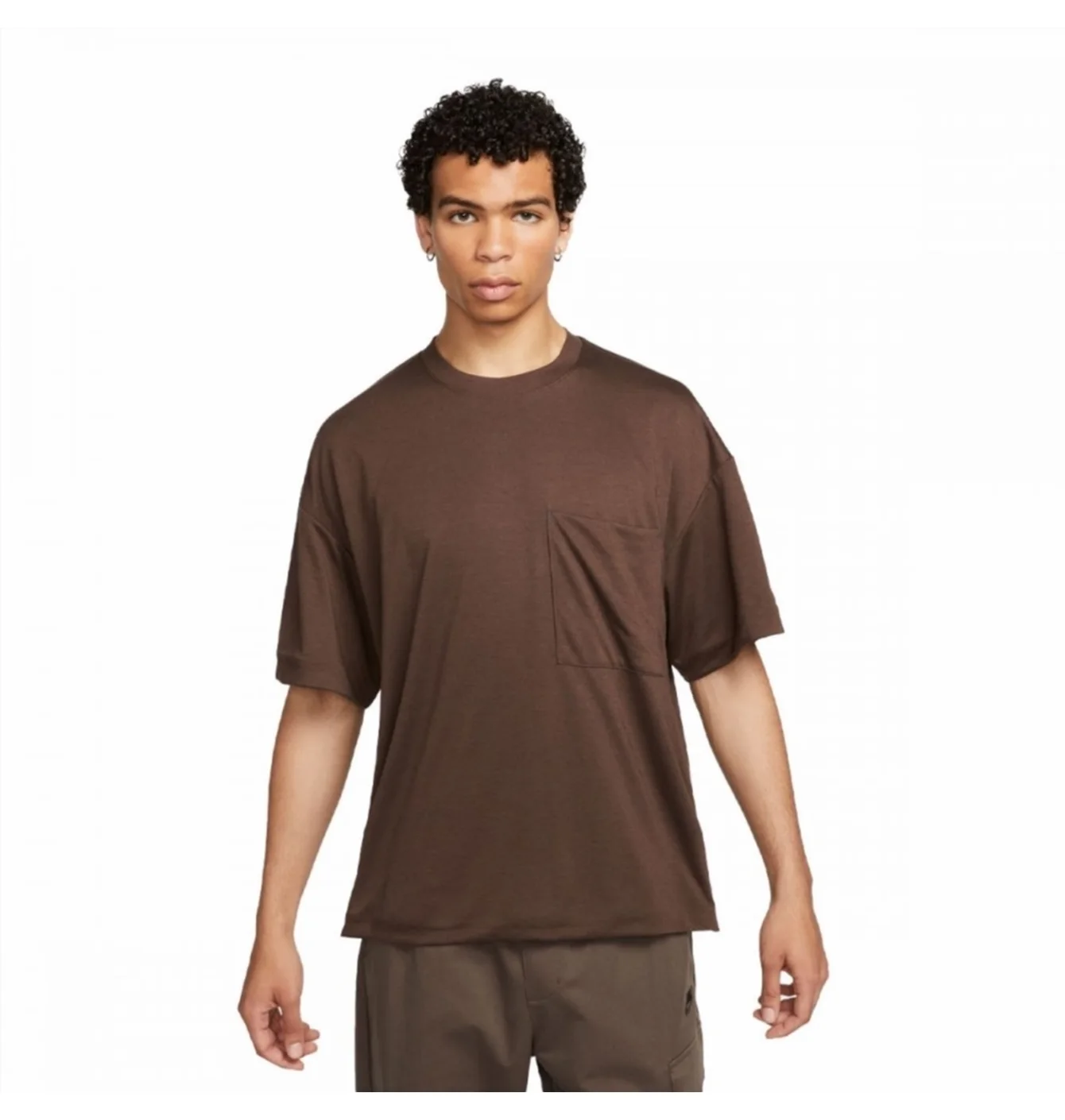 Футболка чоловіча Nike Sportswear Tech Pack Dri-Fit Short-Sleeve Top Brown FB7392-237