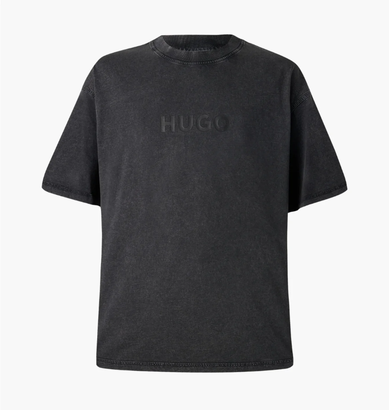 Футболка чоловіча Hugo Nebute Relaxed Black 50542638-001