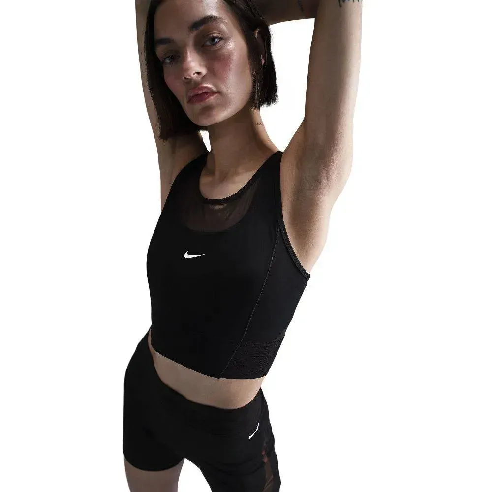 Спортивний топ жіночий Nike Pro Dri -Fit Crop (HJ1192-010)