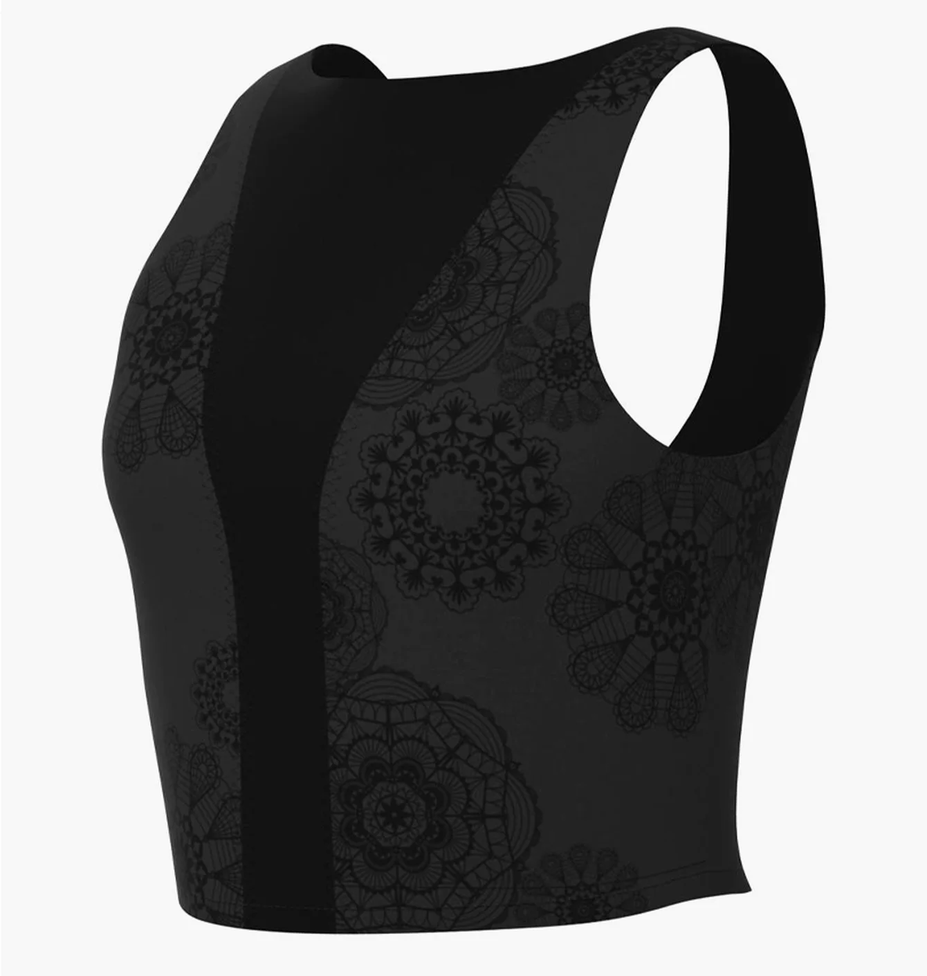 Топ жіночий Nike W Ny Df Luxe Crop Tanv Black DV9171-010