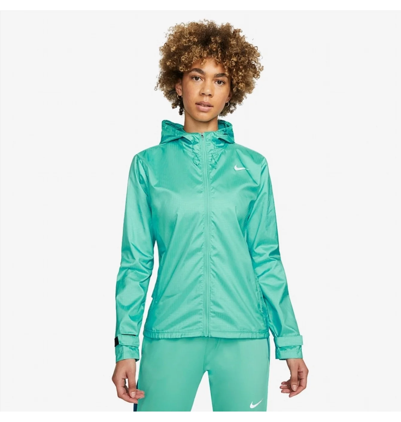 Куртка жіноча Nike Essential Jacket Turquoise CU3217-392