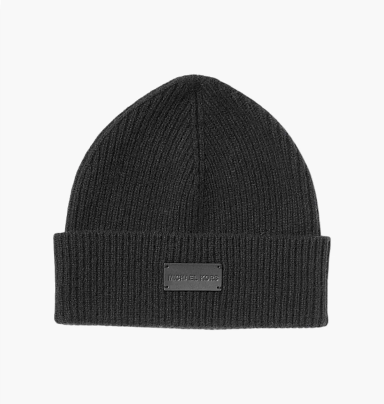 Шапка чоловіча Michael Kors Wool Beanie Hat And Scarf Set Black MKMC551450-001