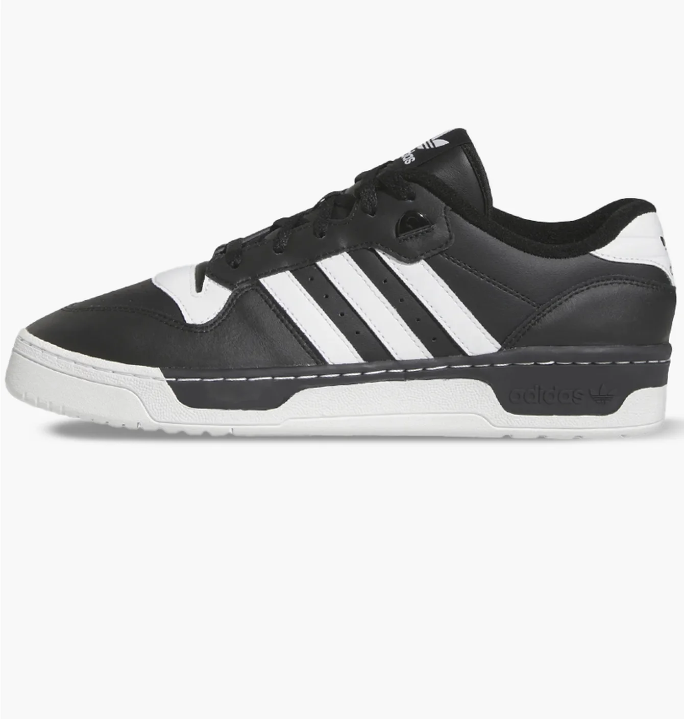 Кросівки унісекс Adidas Rivalry Low Noir/Blanc Black FZ6327