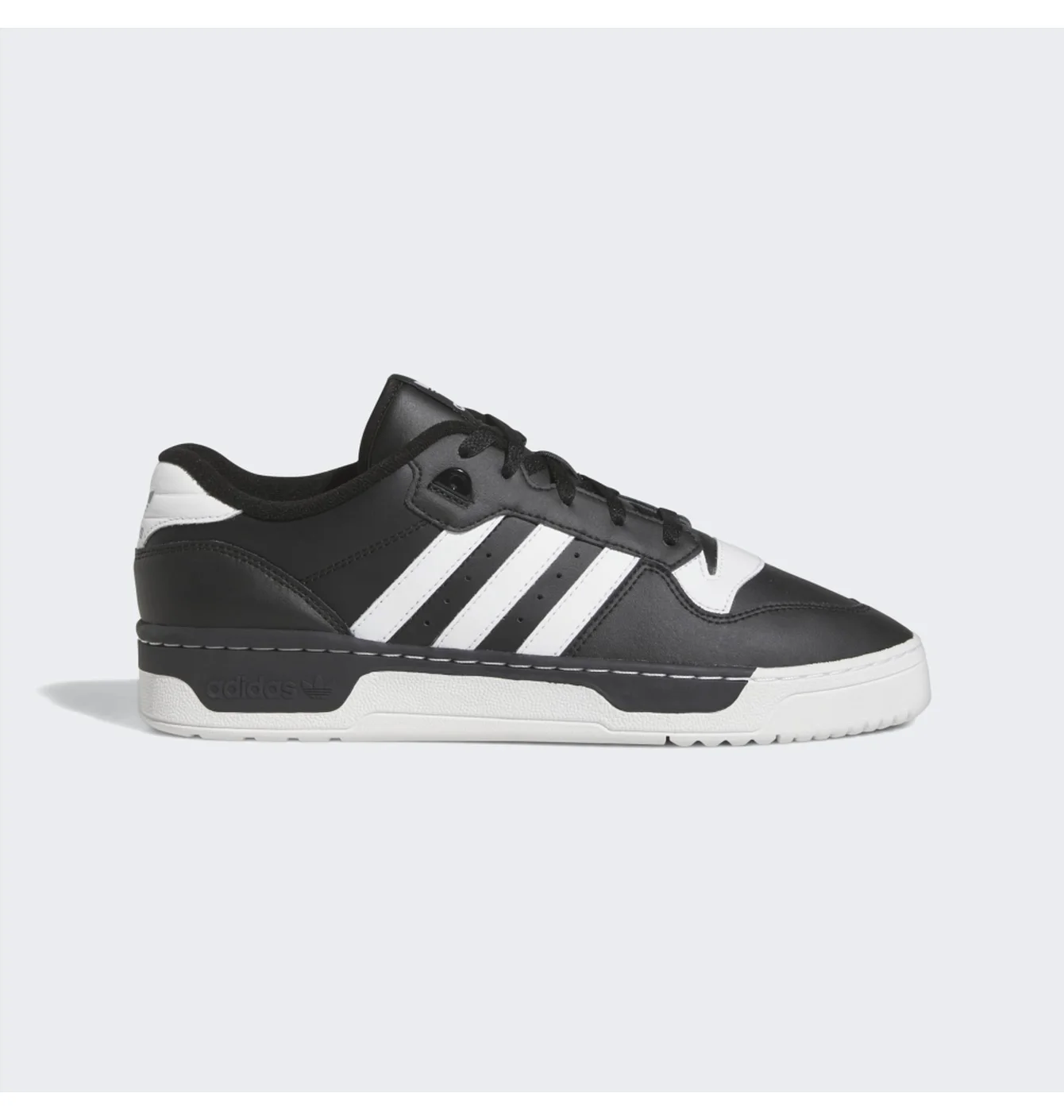 Кросівки унісекс Adidas Rivalry Low Noir/Blanc Black FZ6327