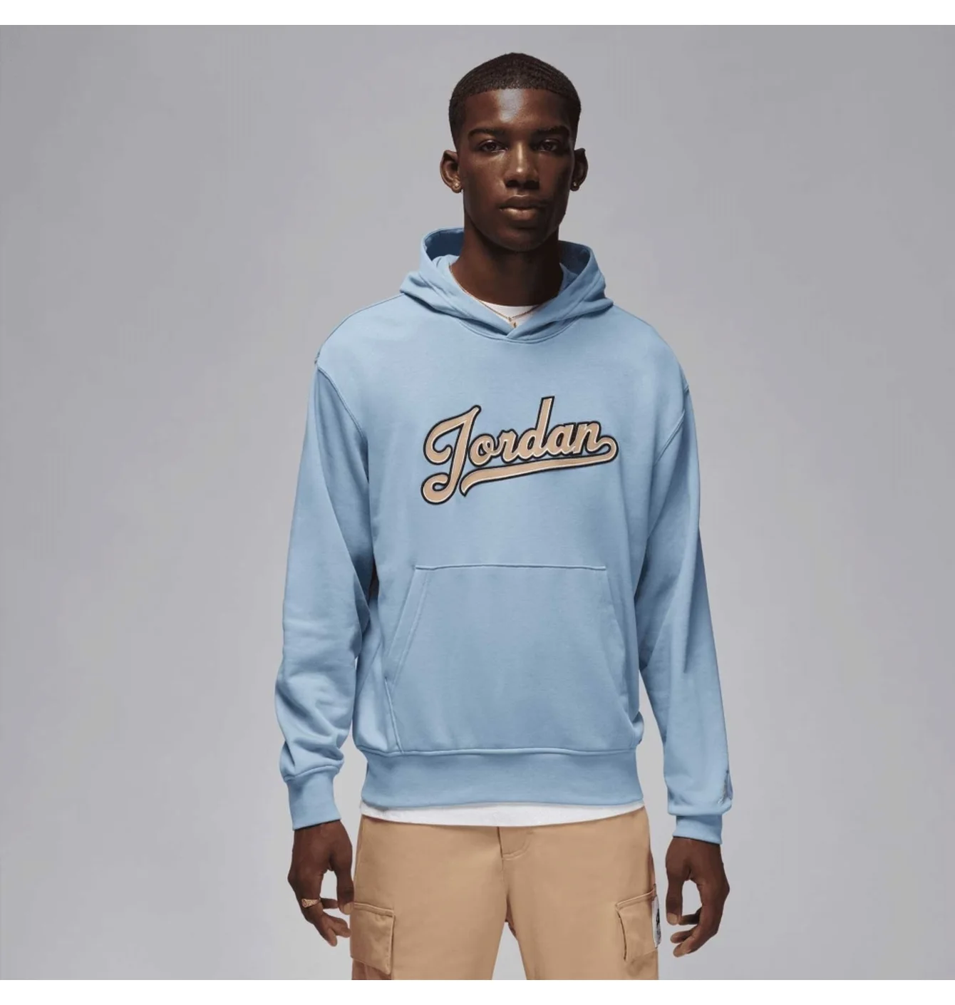 Худі чоловіче Air Jordan Flight Mvp Light Blue FN4613-436