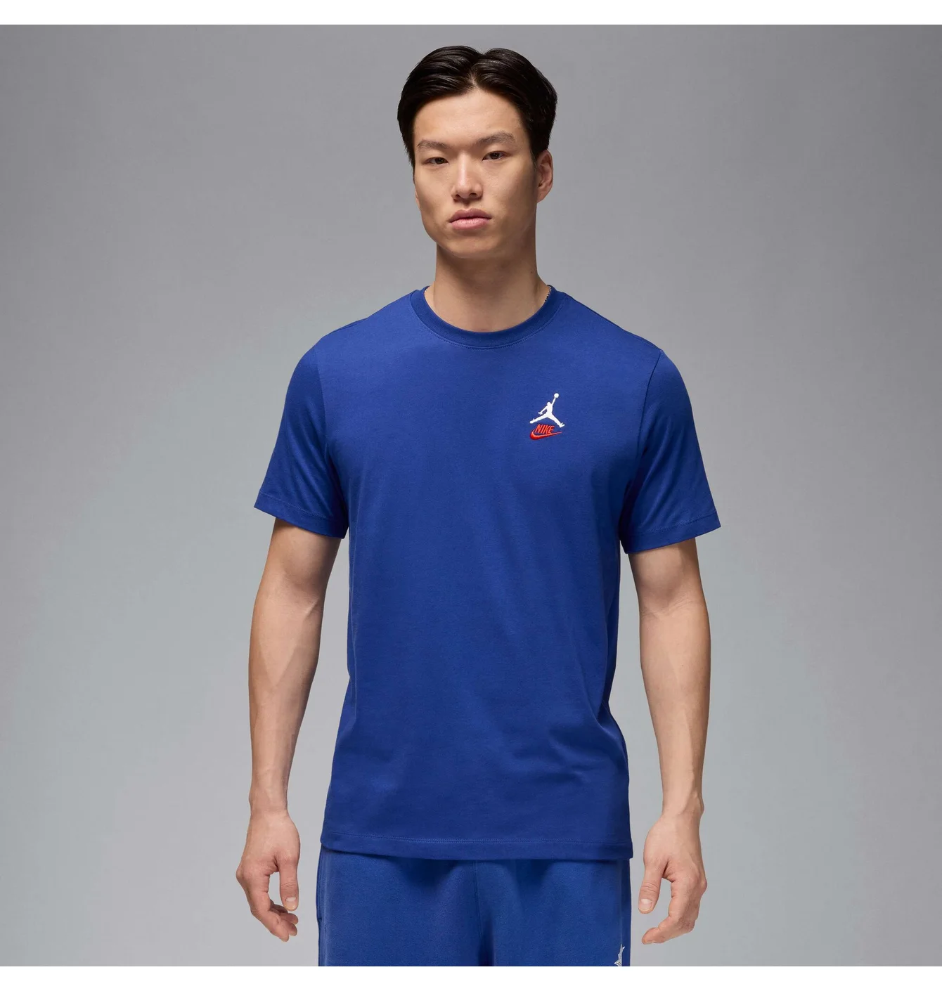 Футболка чоловіча Air Jordan Brand Rare Aj3 Ss Crew Blue IB7526-485