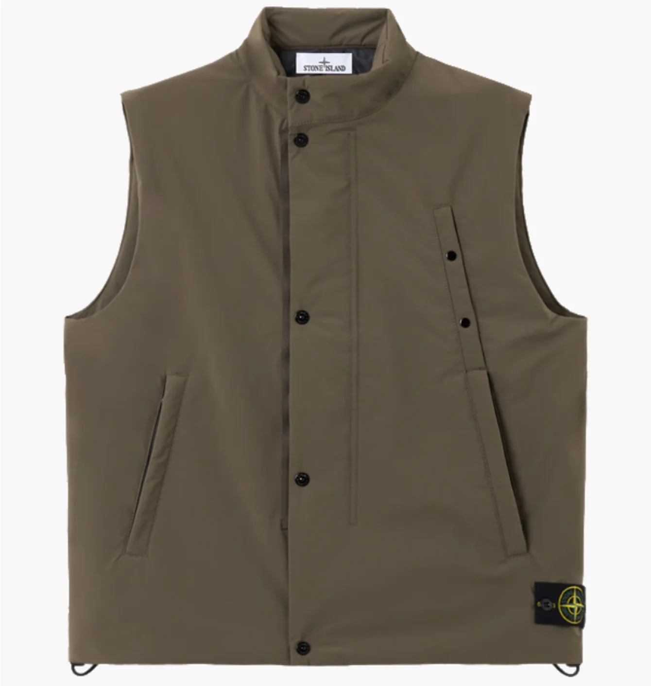 Жилетка чоловіча Stone Island Vest Olive K1S15G100001-S0A27V0054